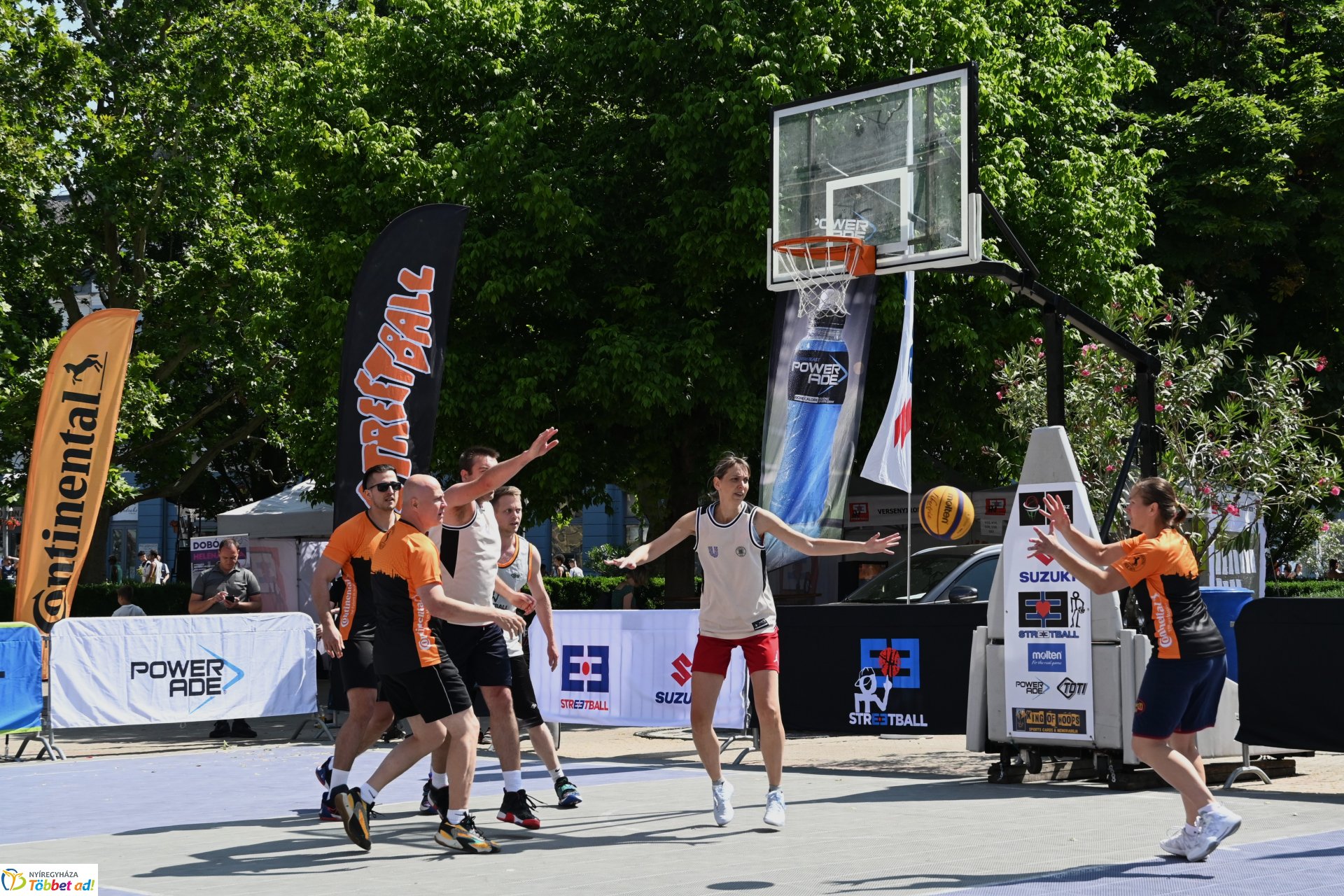 Streetball a Kossuth  téren - 2025.