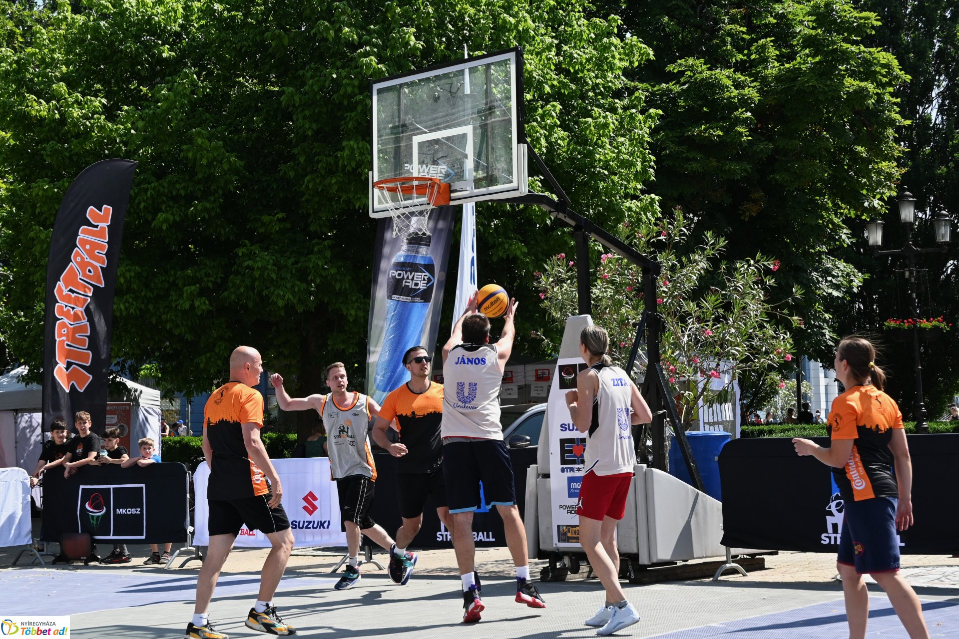 Streetball a Kossuth  téren - 2025.