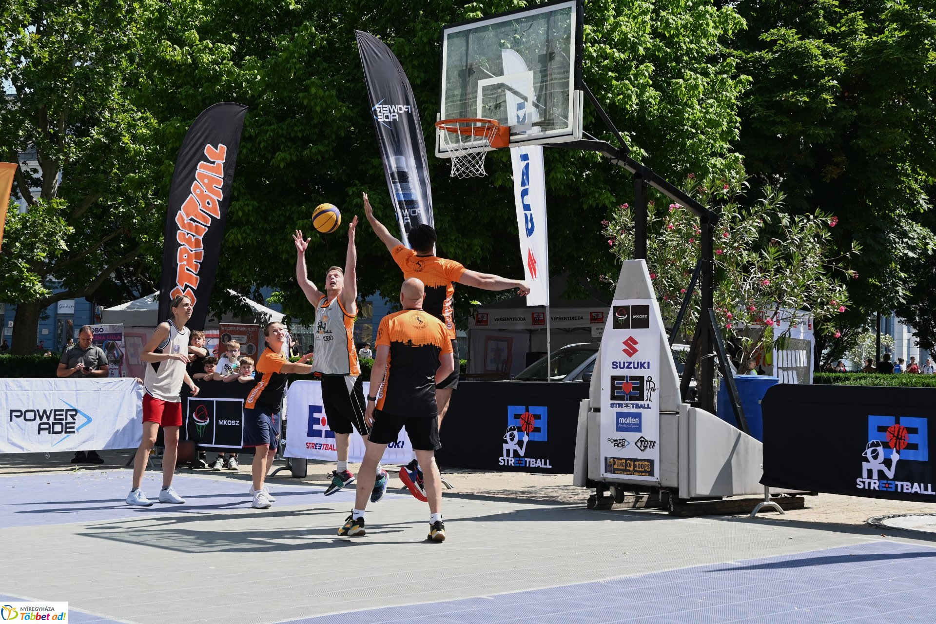 Streetball a Kossuth  téren - 2025.