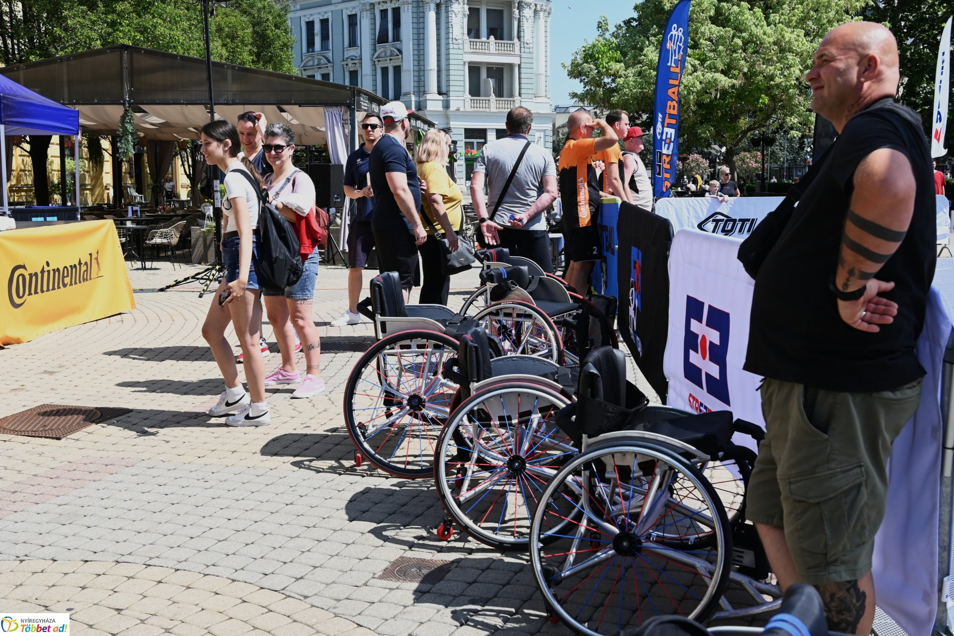 Streetball a Kossuth  téren - 2025.