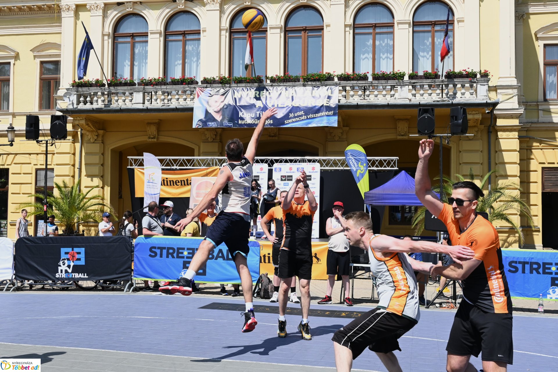Streetball a Kossuth  téren - 2025.