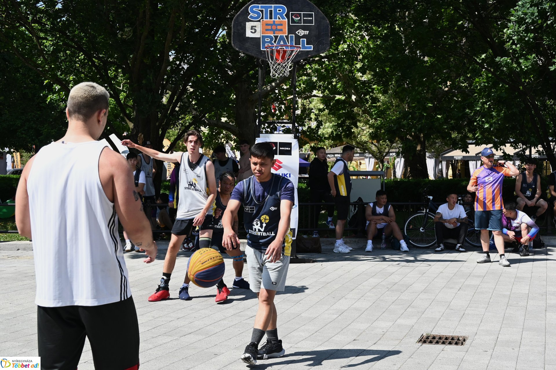 Streetball a Kossuth  téren - 2025.