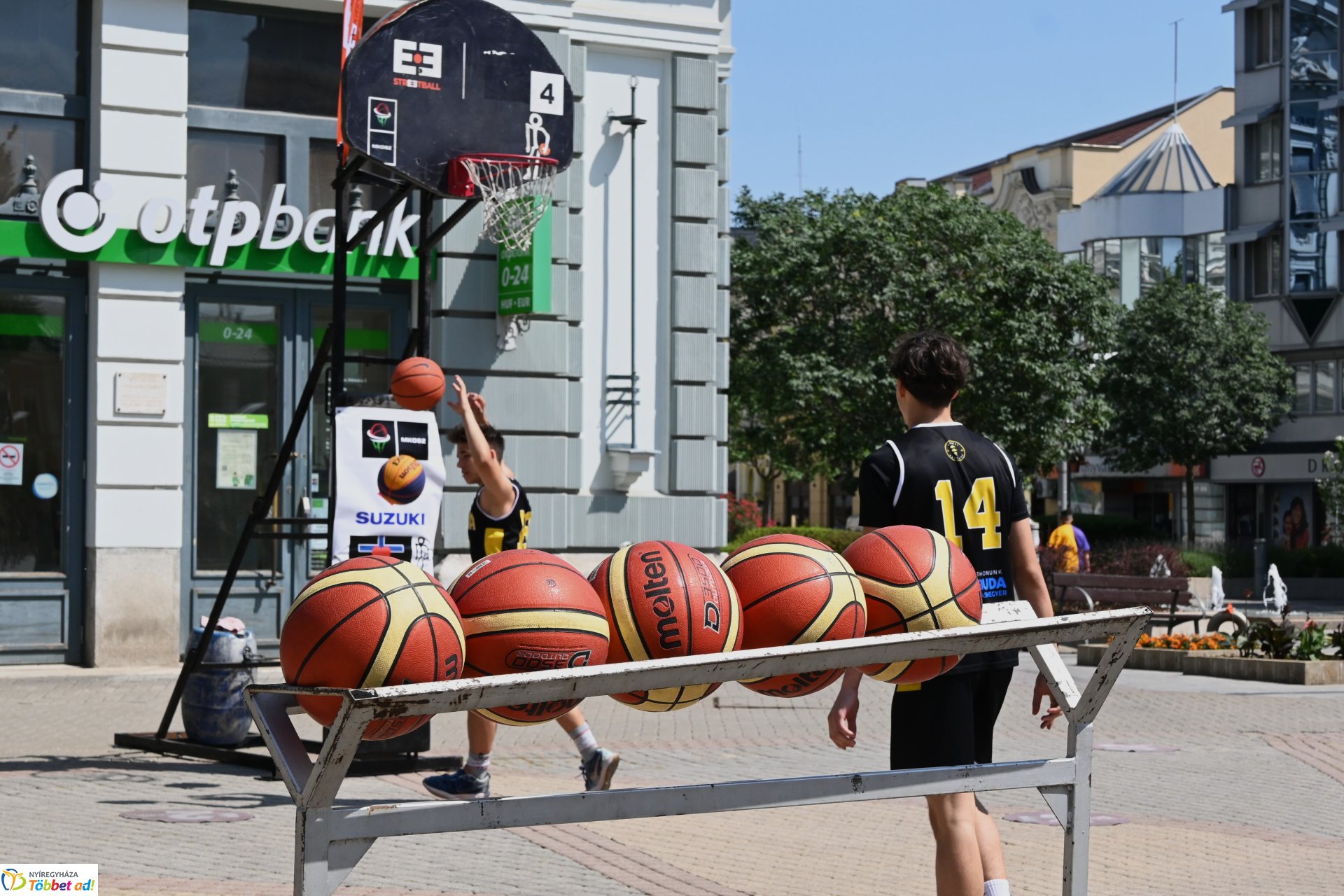 Streetball a Kossuth  téren - 2025.