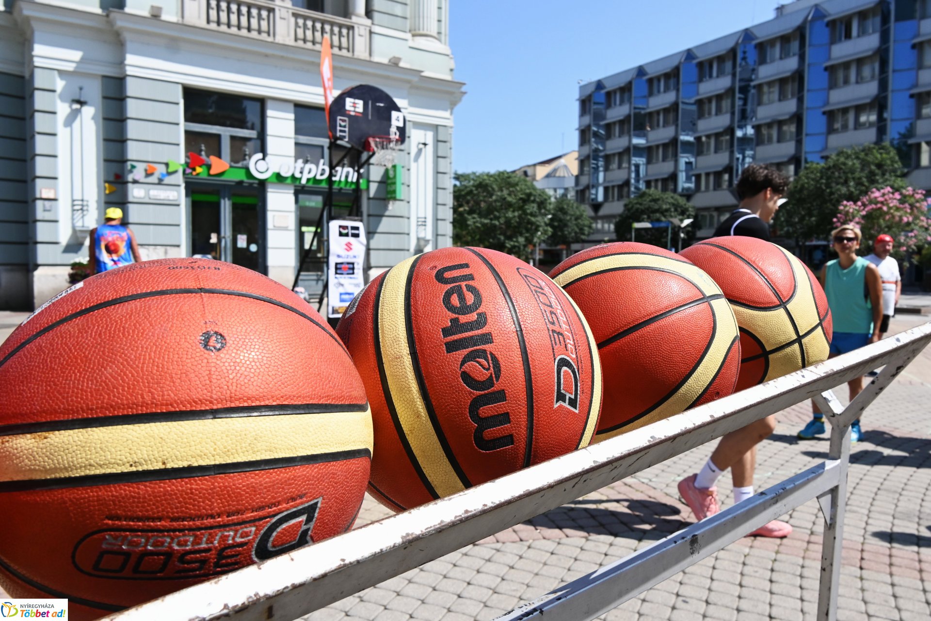 Streetball a Kossuth  téren - 2025.