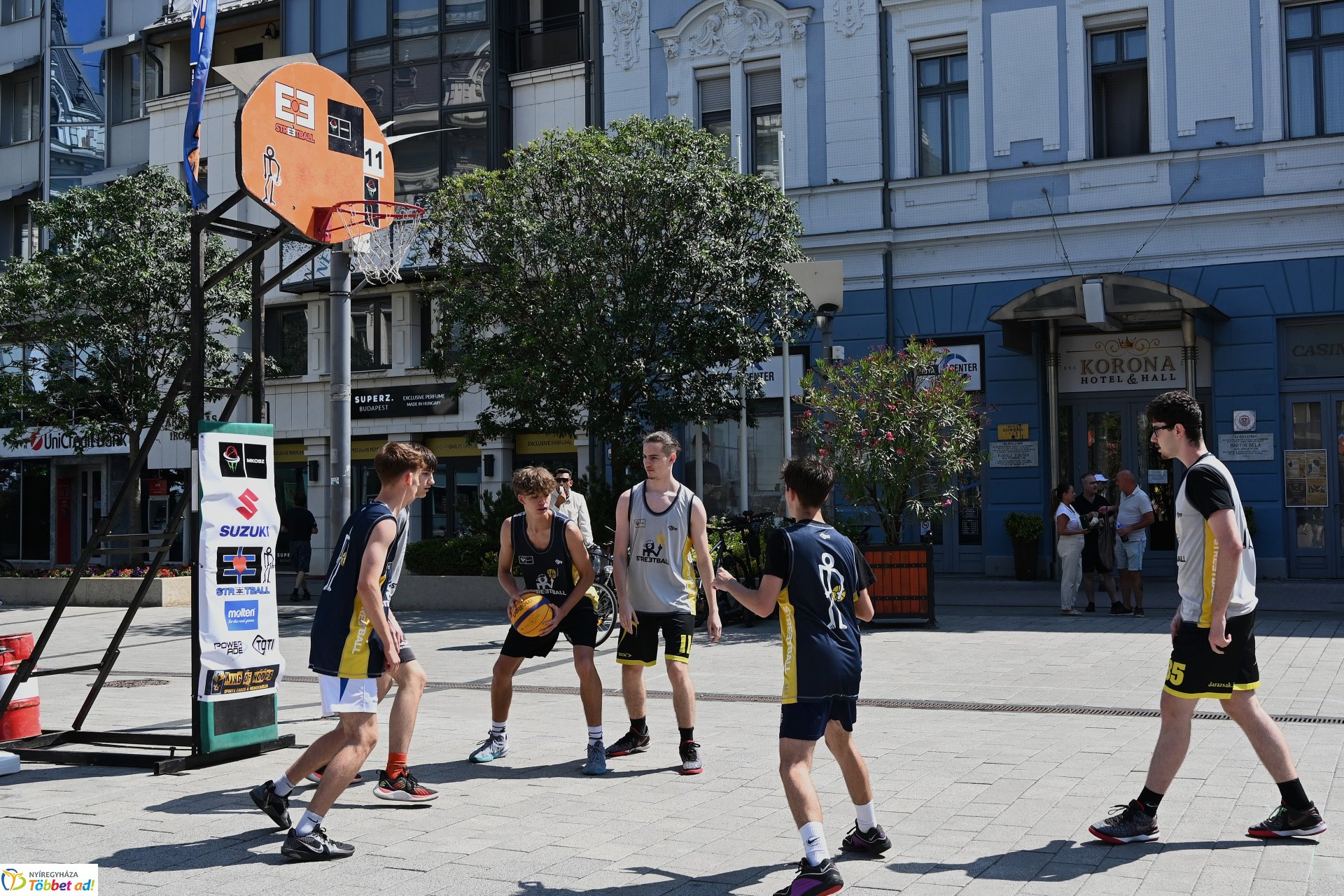 Streetball a Kossuth  téren - 2025.