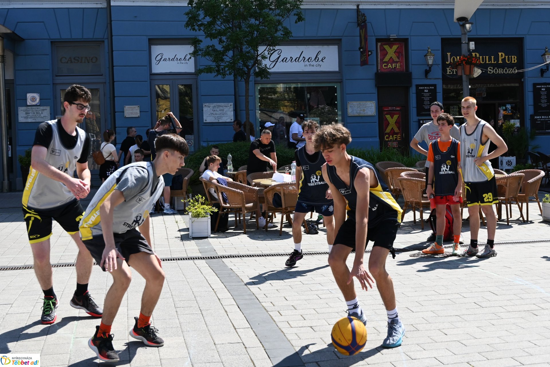 Streetball a Kossuth  téren - 2025.