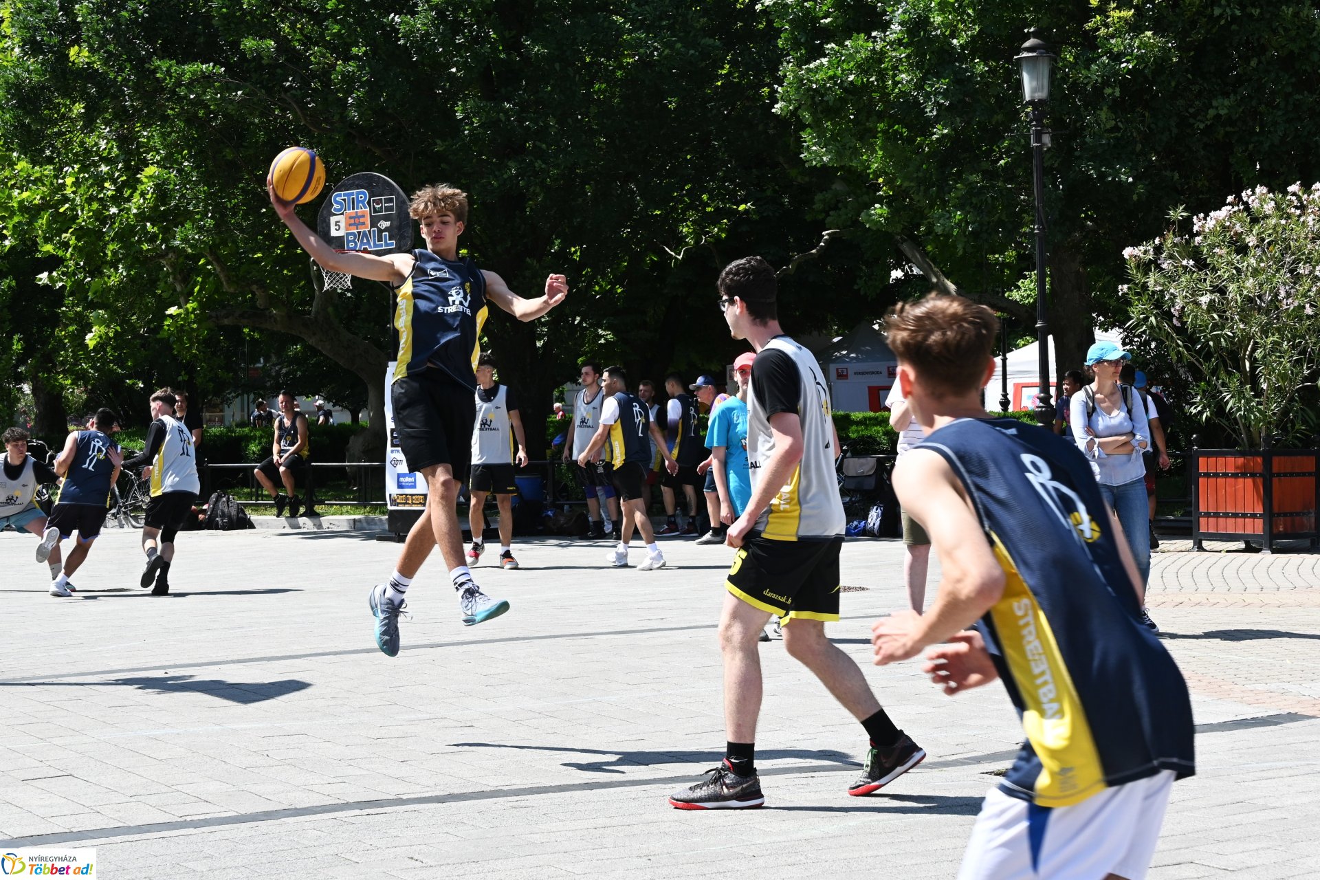 Streetball a Kossuth  téren - 2025.