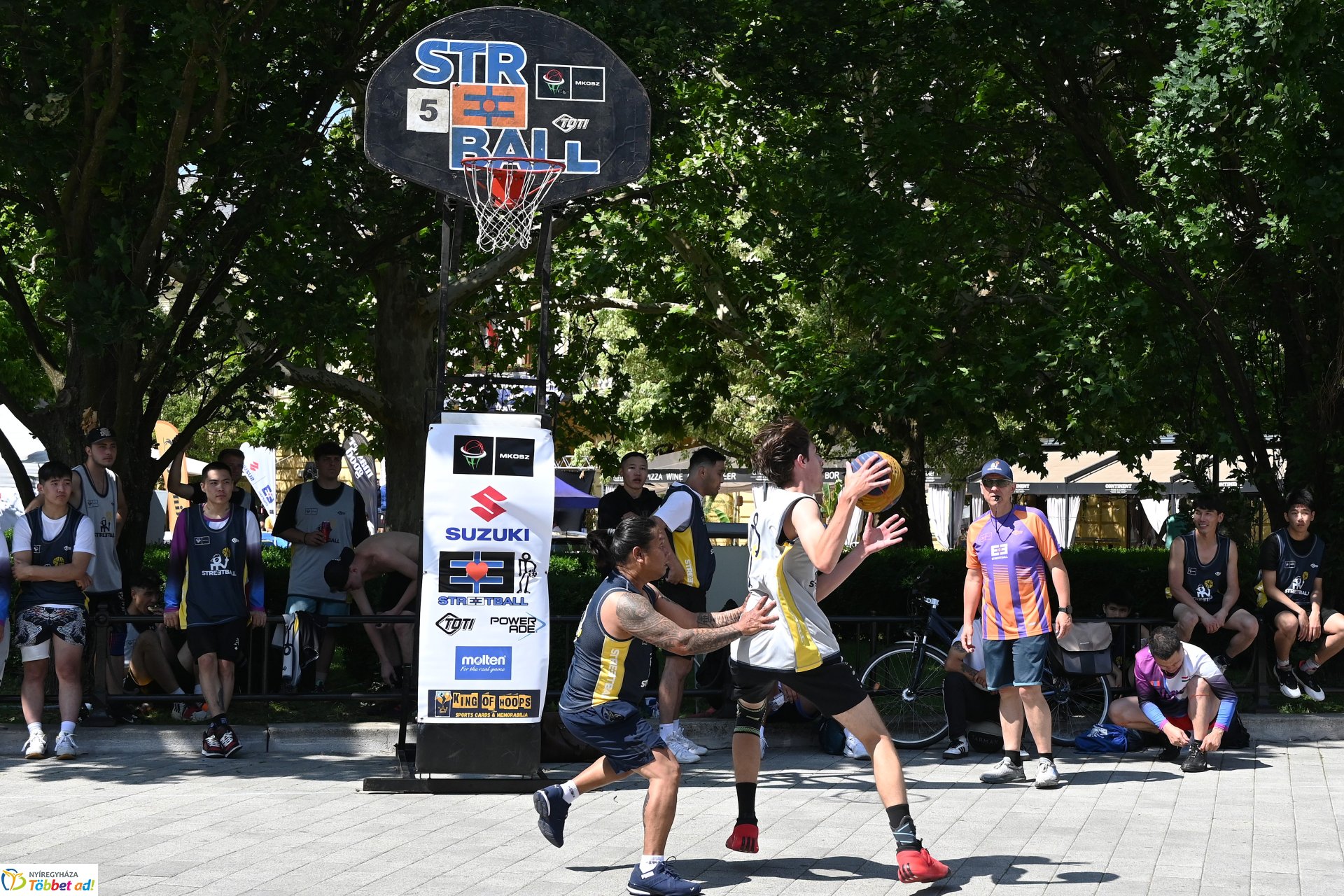 Streetball a Kossuth  téren - 2025.
