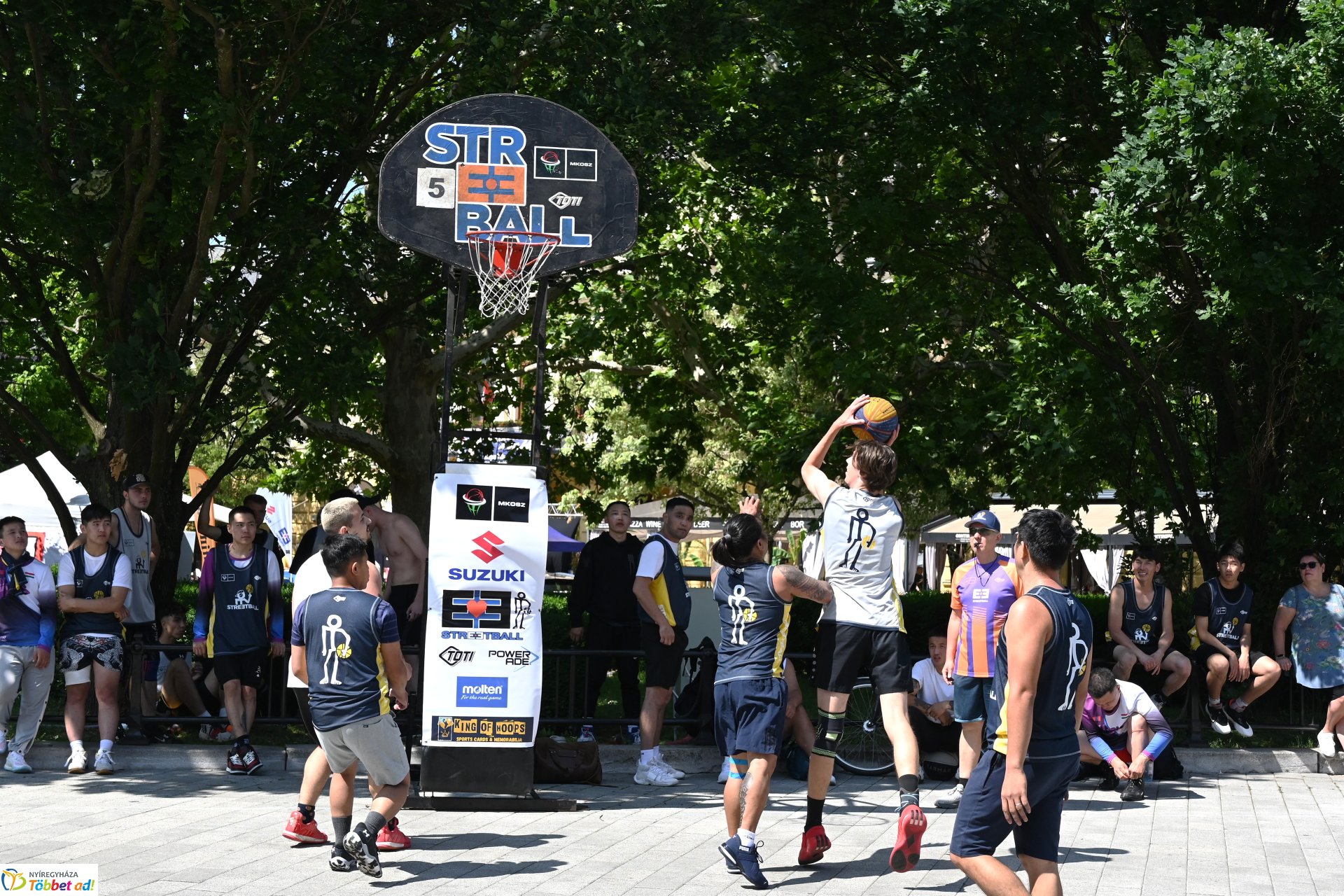 Streetball a Kossuth  téren - 2025.