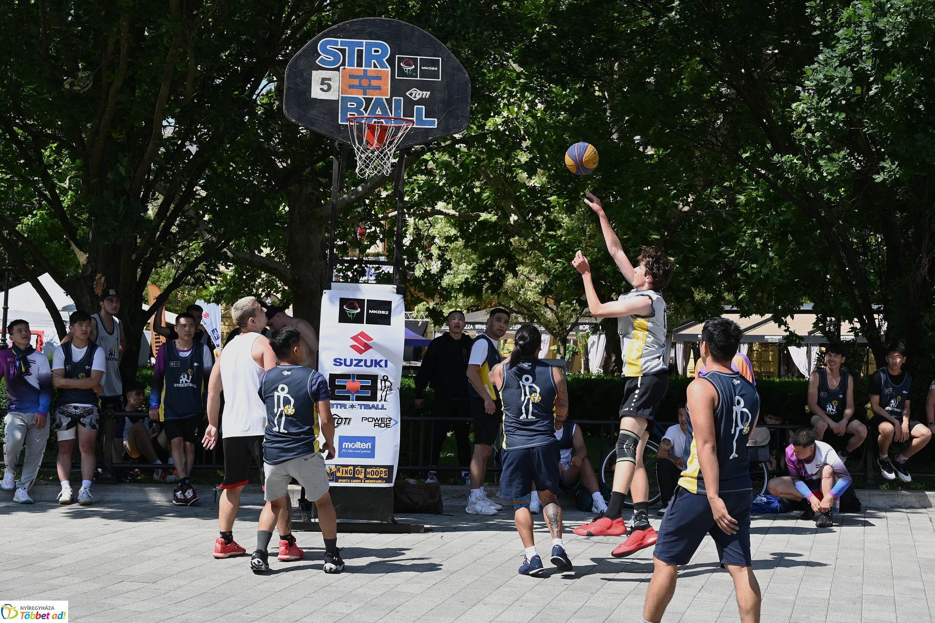 Streetball a Kossuth  téren - 2025.