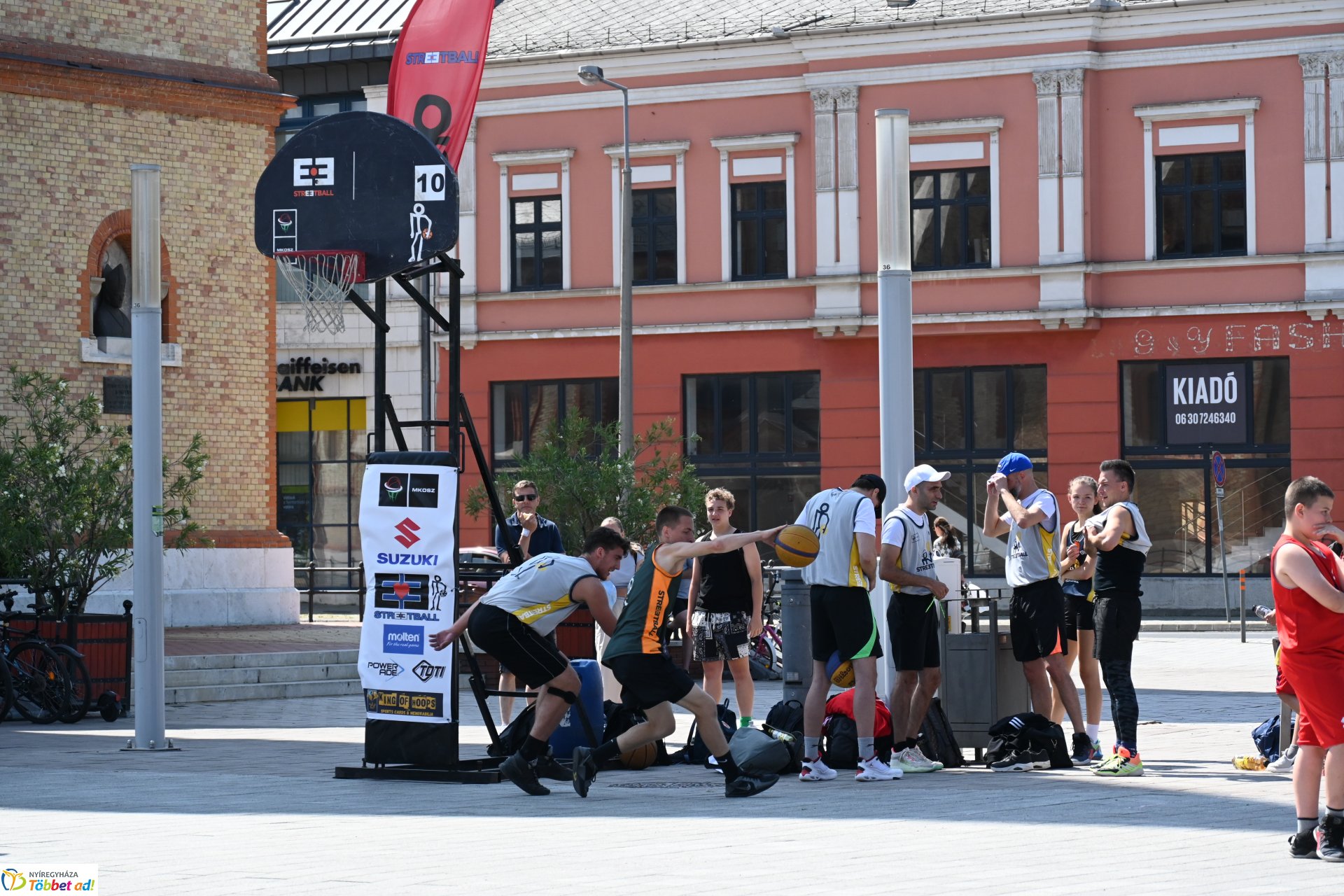 Streetball a Kossuth  téren - 2025.