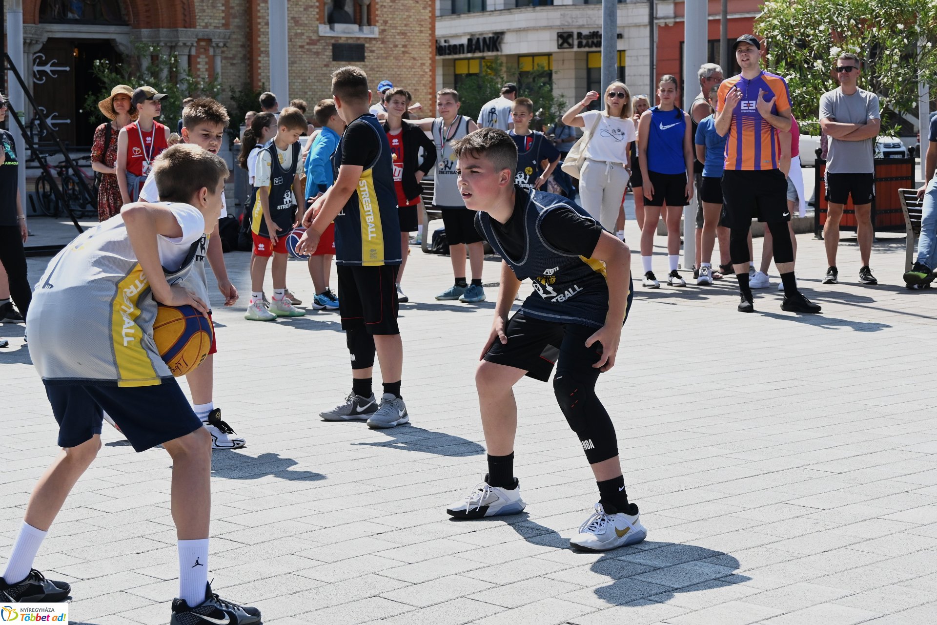 Streetball a Kossuth  téren - 2025.