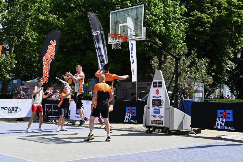 Streetball a Kossuth  téren - 2025.