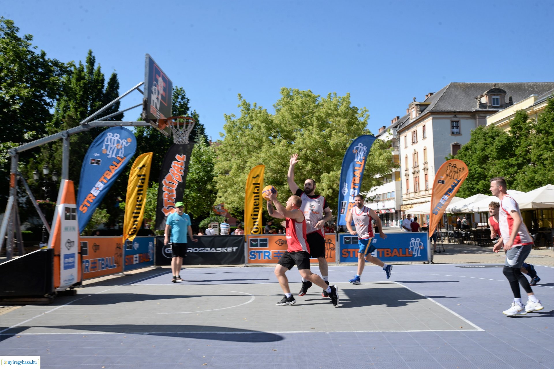 Streetball a Kossuth téren