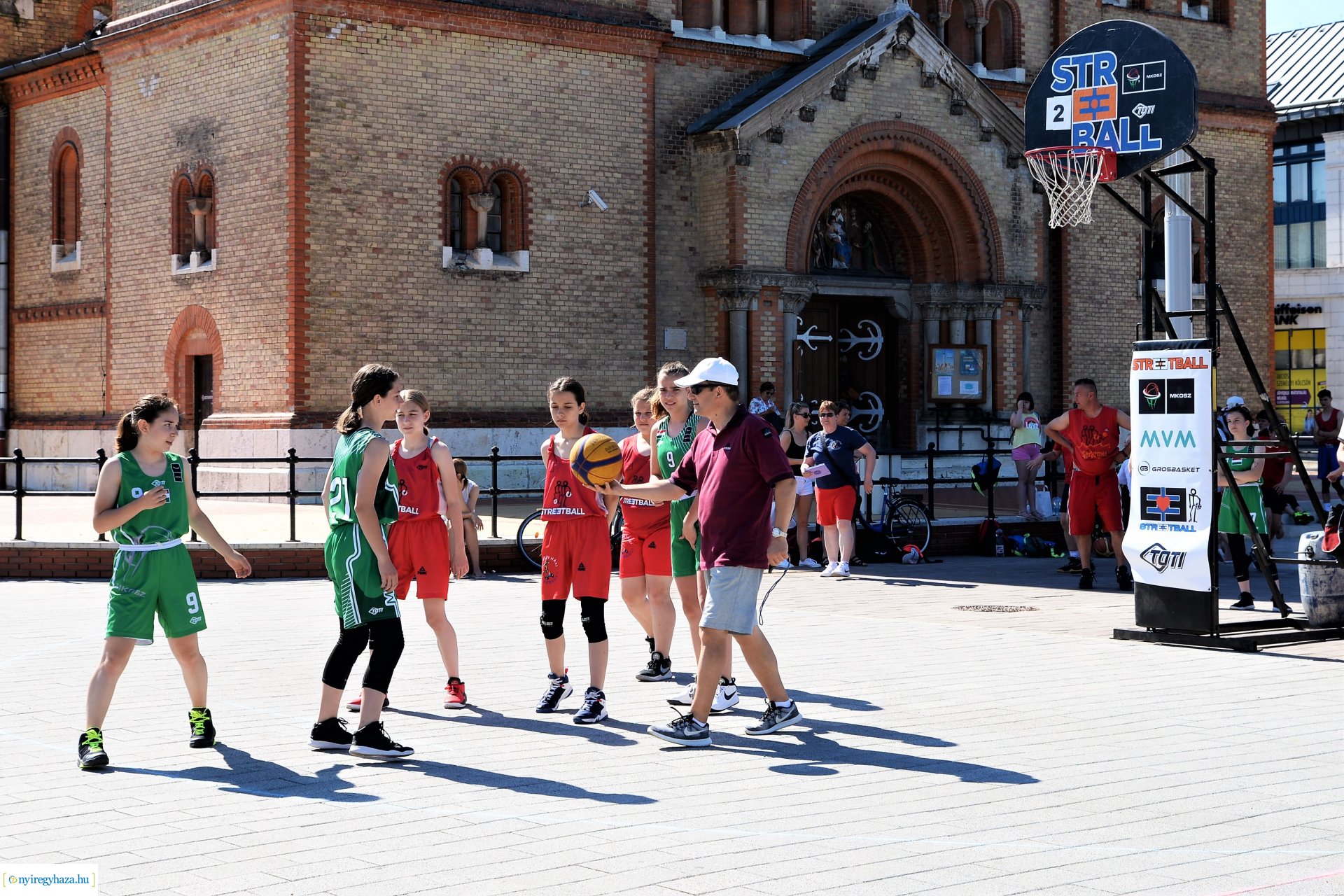 Streetball a Kossuth téren