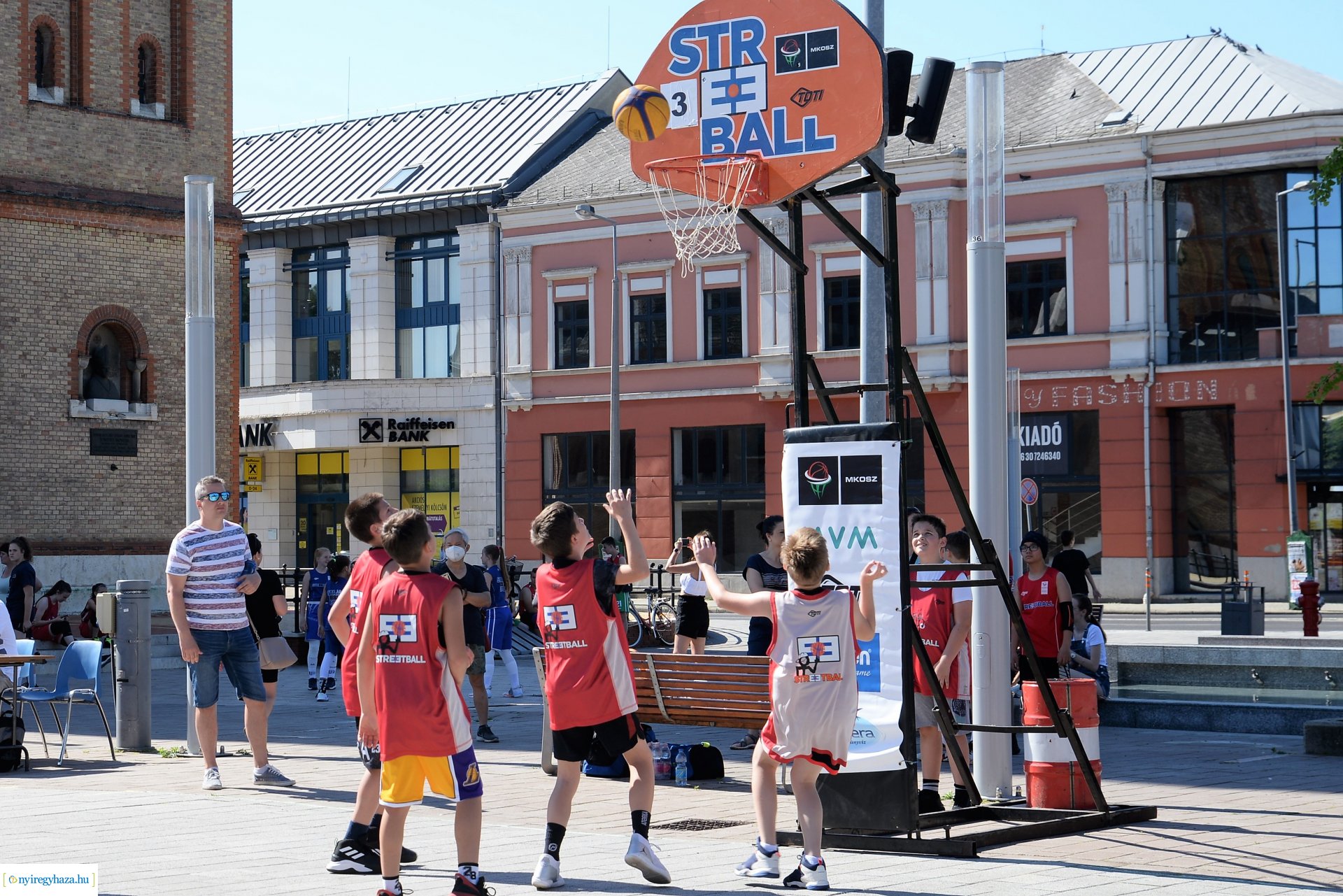 Streetball a Kossuth téren