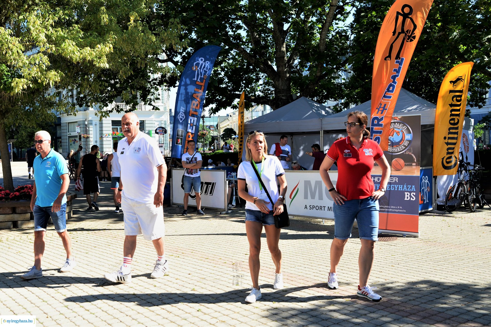Streetball a Kossuth téren