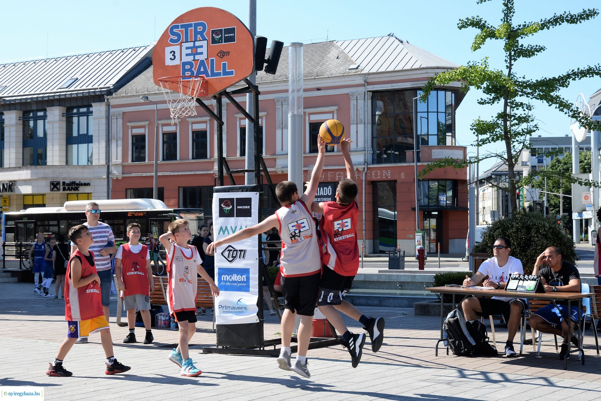 Streetball a Kossuth téren