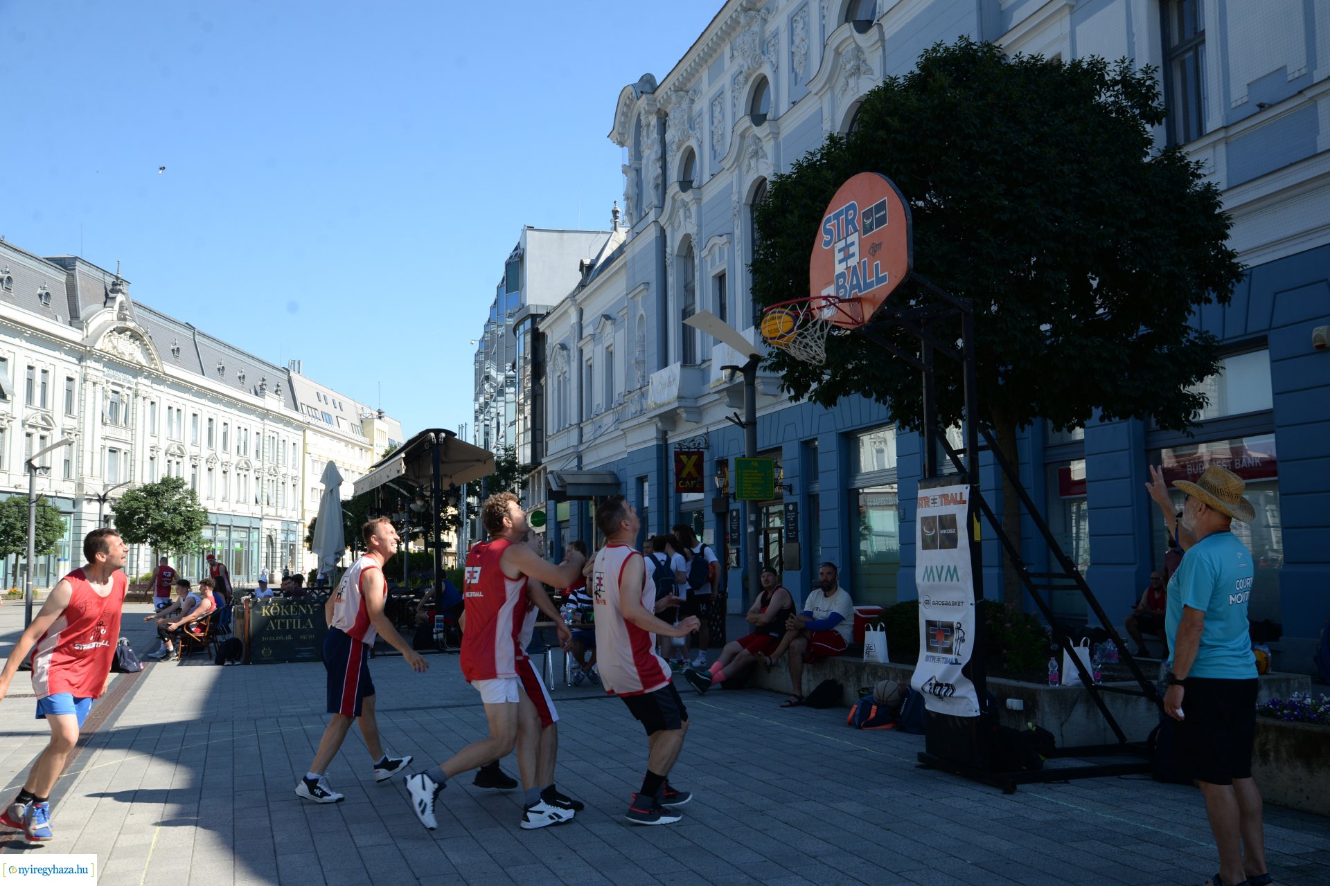 Streetball a Kossuth téren