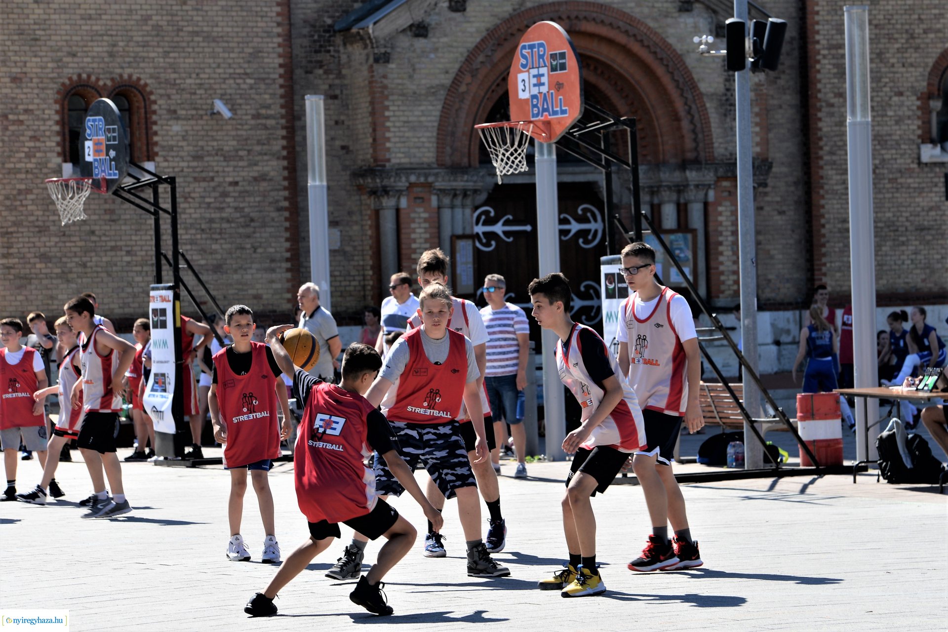 Streetball a Kossuth téren