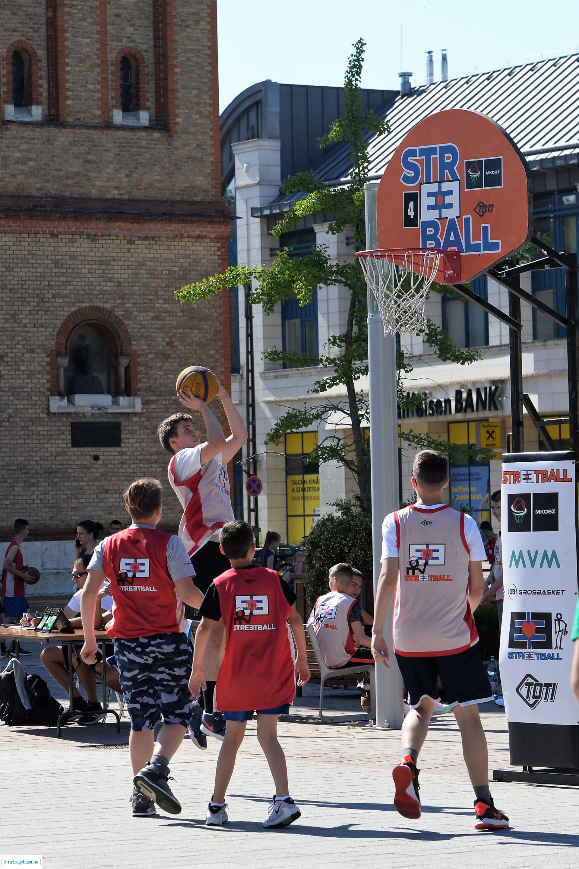 Streetball a Kossuth téren