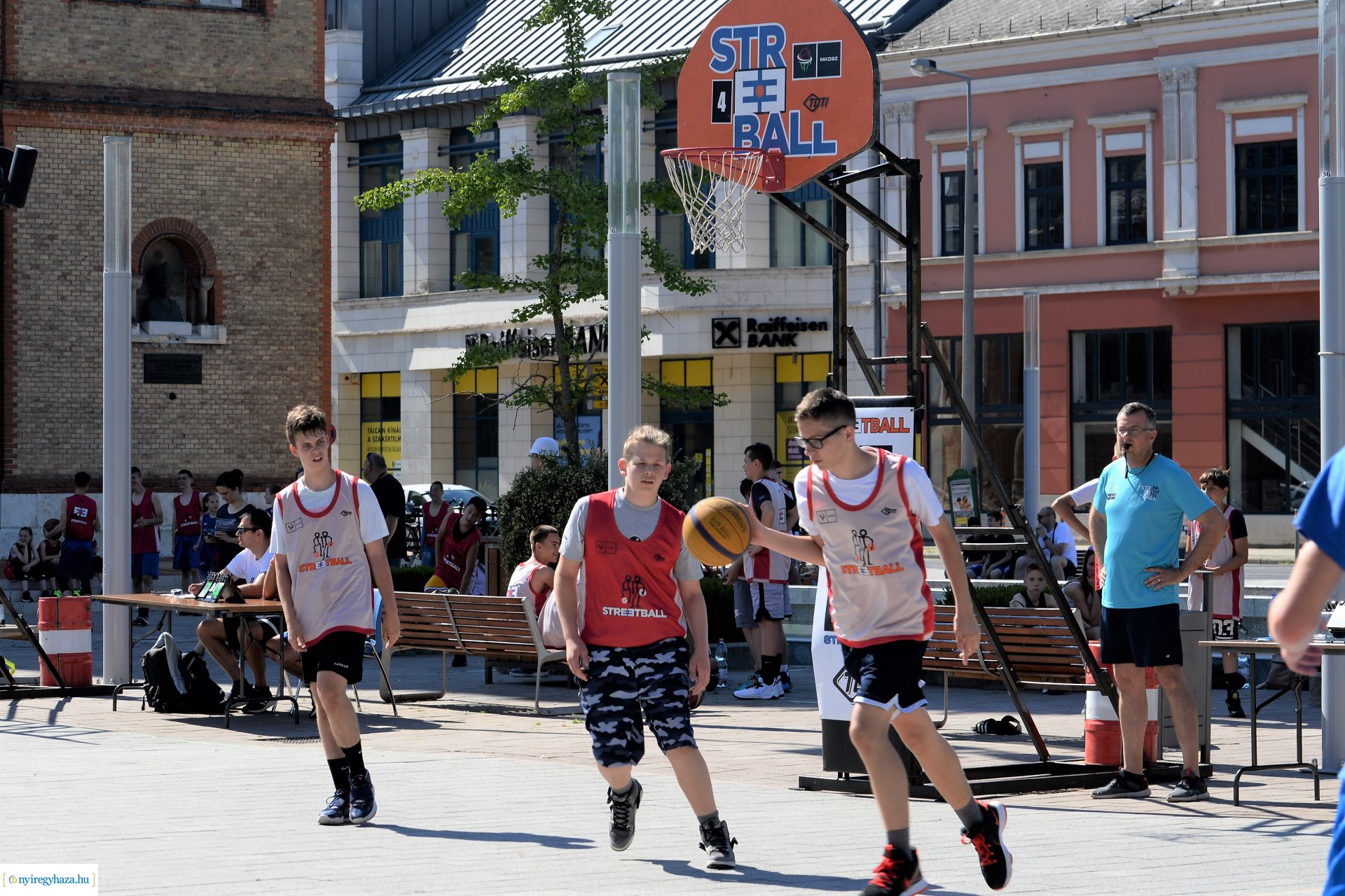 Streetball a Kossuth téren
