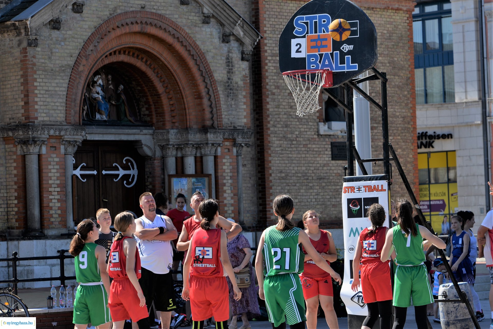 Streetball a Kossuth téren