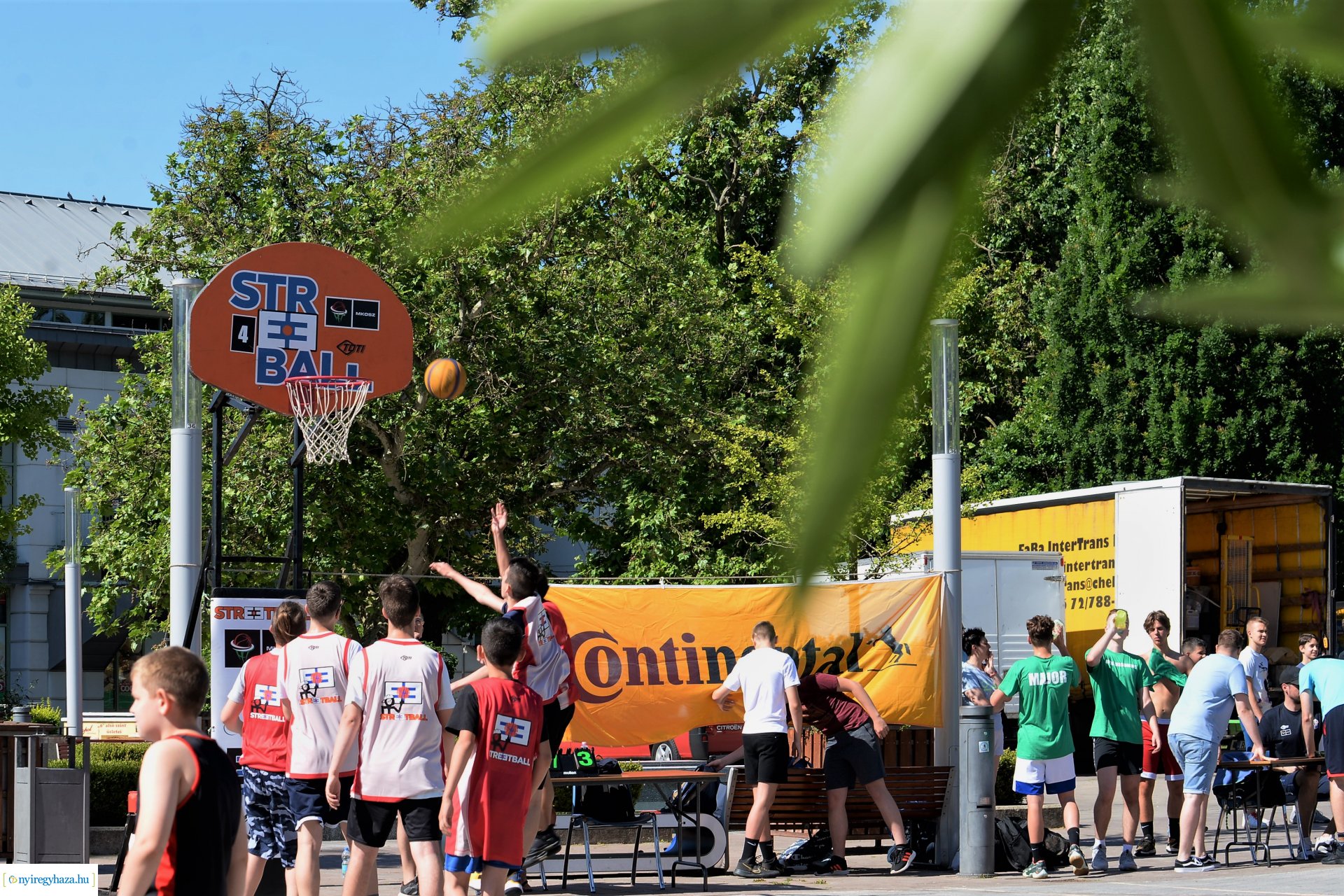 Streetball a Kossuth téren