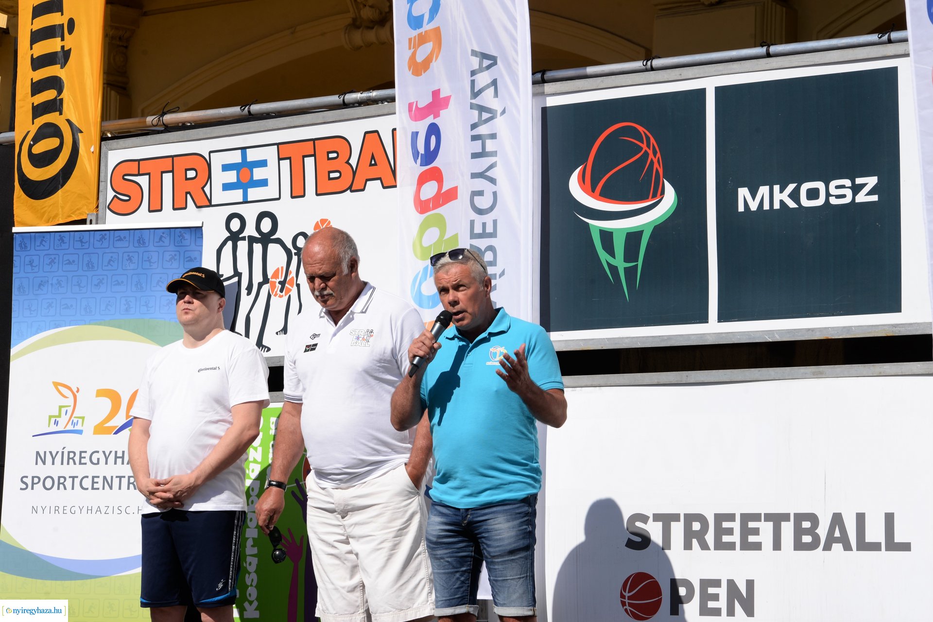 Streetball a Kossuth téren