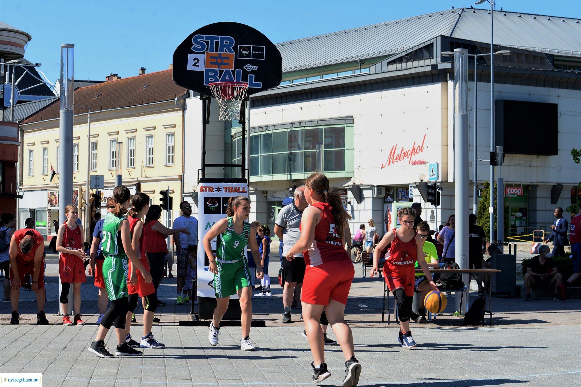 Streetball a Kossuth téren