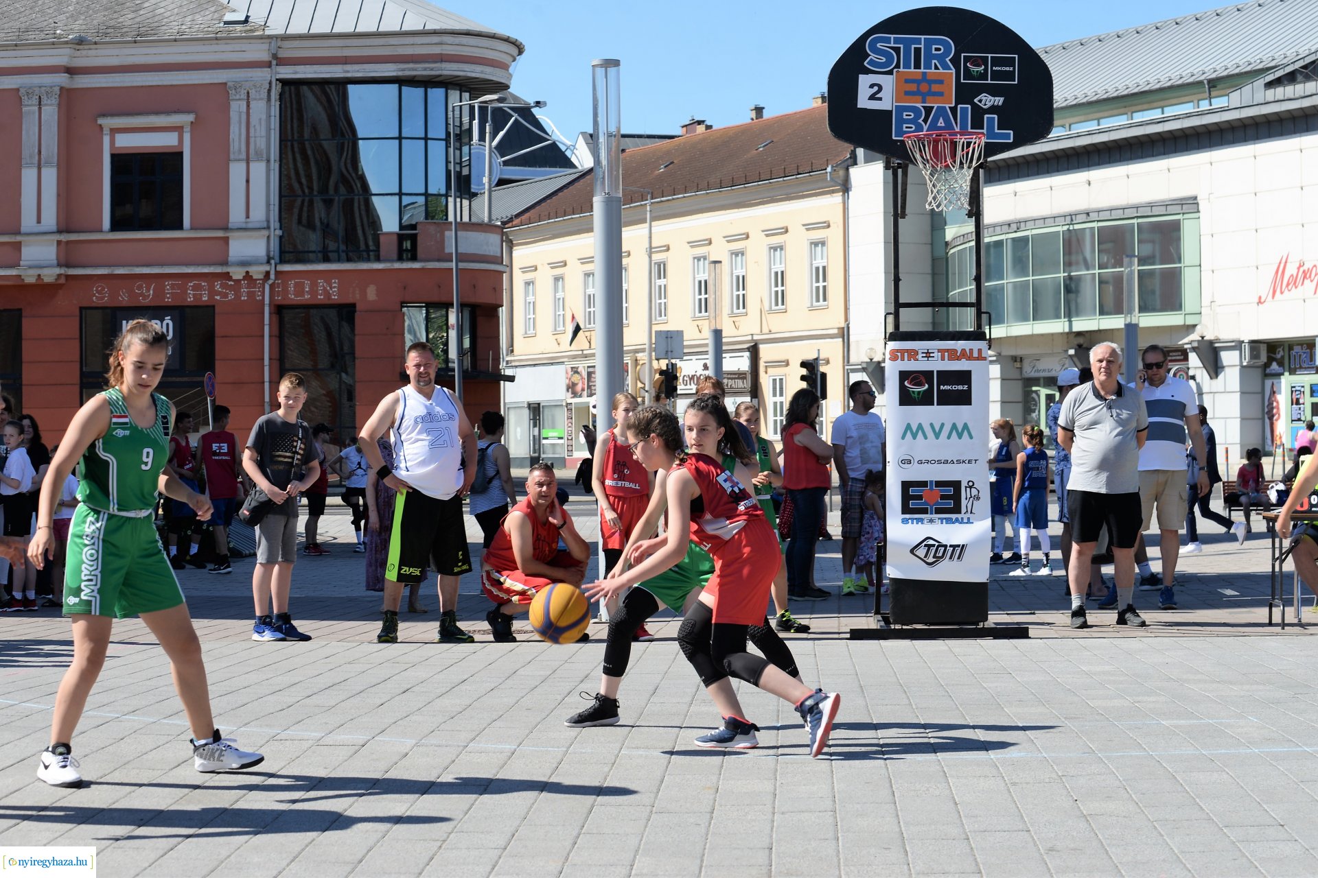 Streetball a Kossuth téren