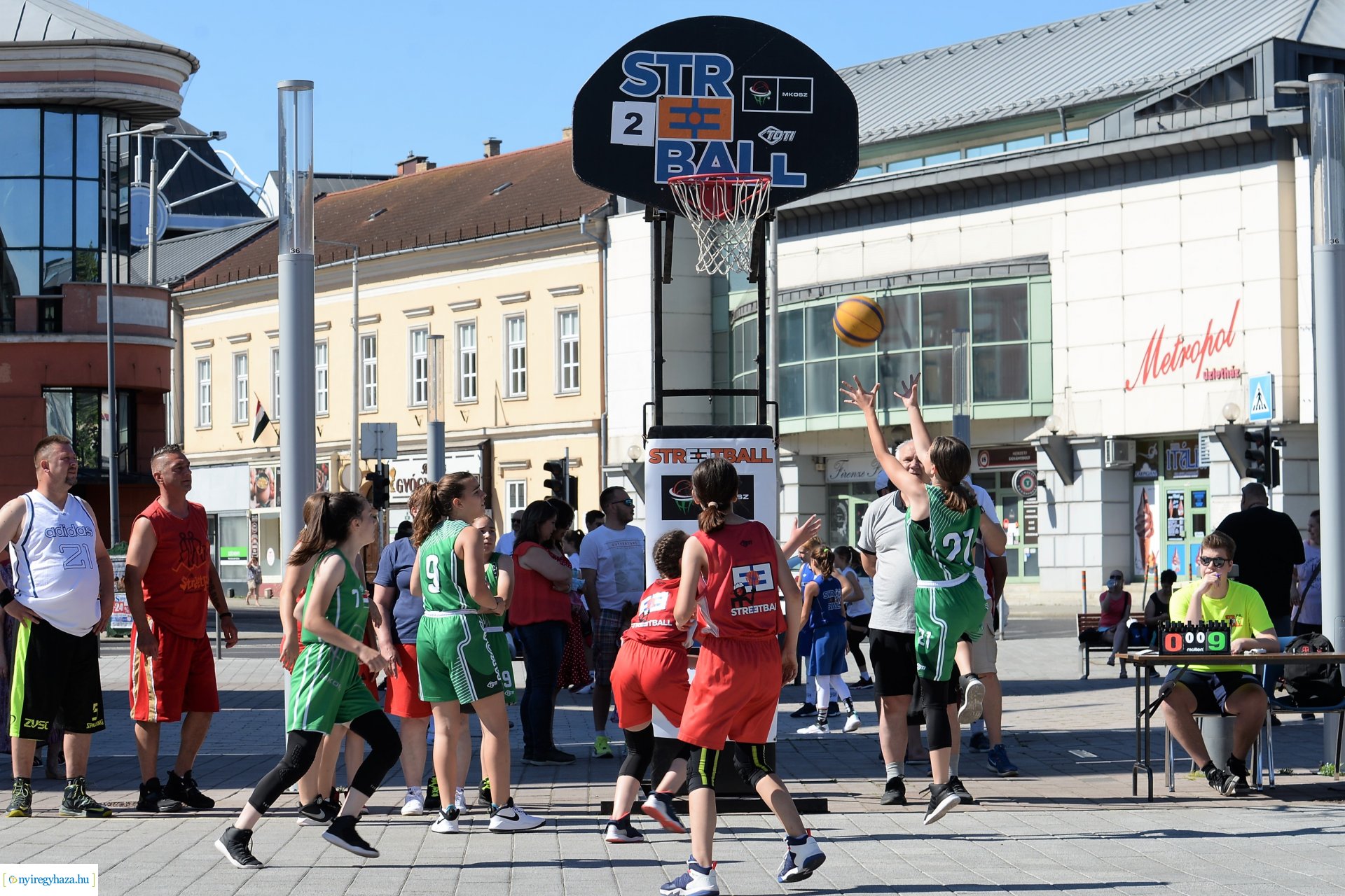 Streetball a Kossuth téren