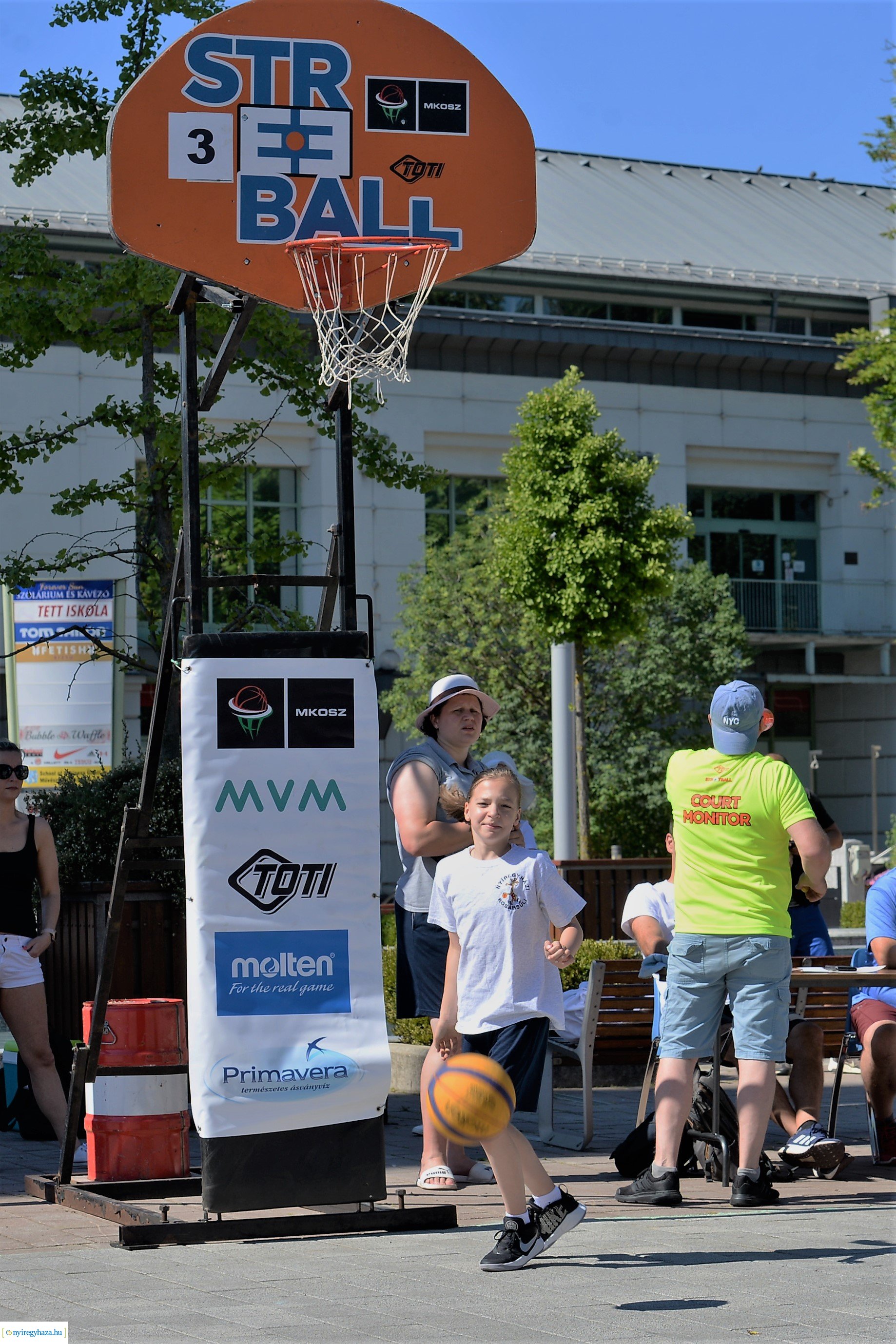 Streetball a Kossuth téren