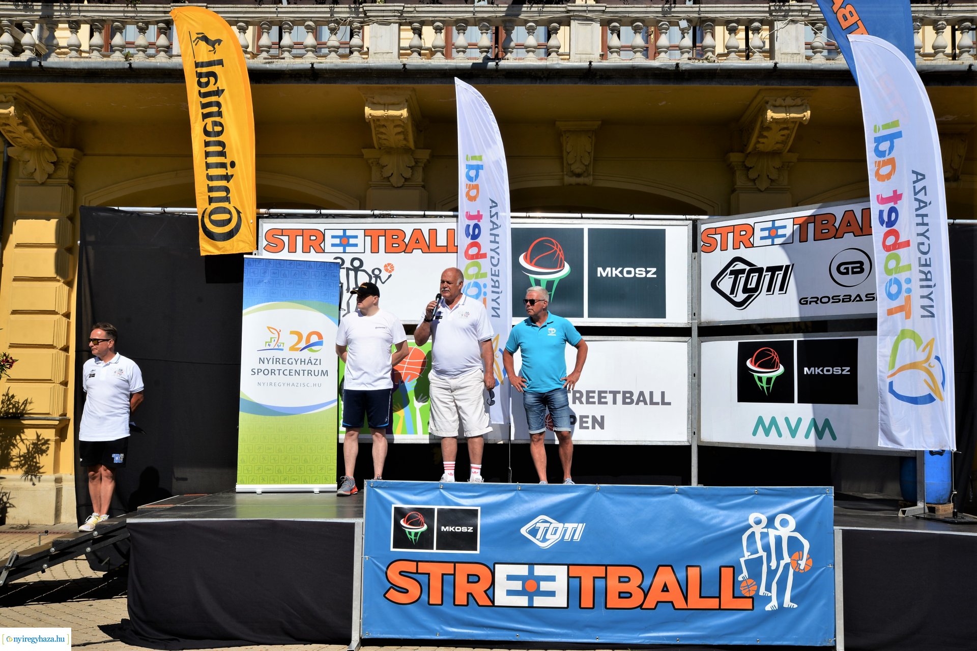 Streetball a Kossuth téren