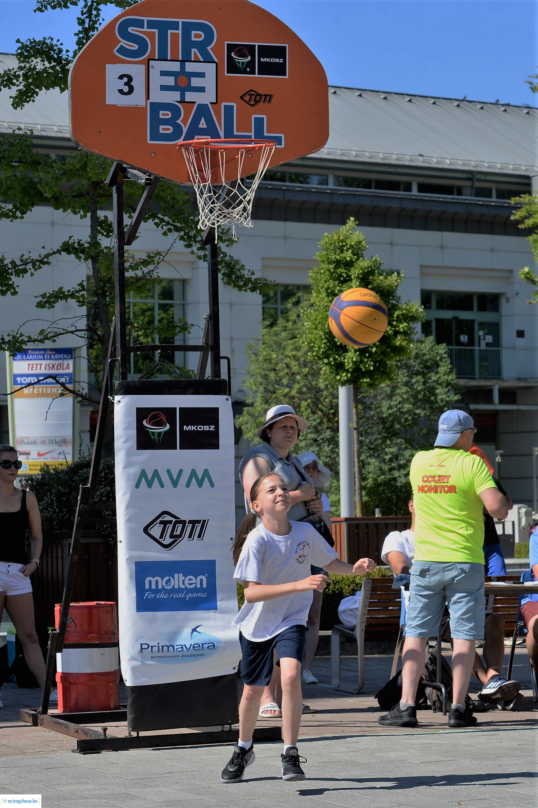 Streetball a Kossuth téren