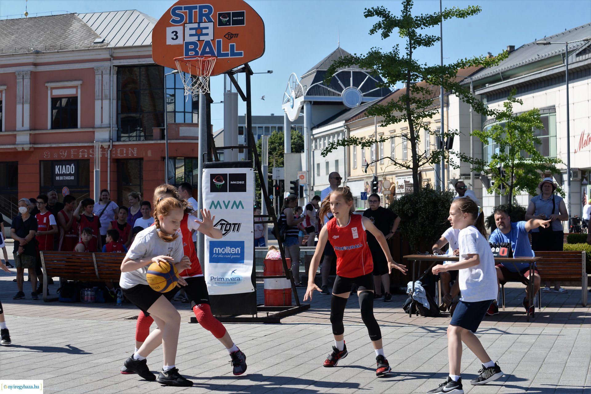 Streetball a Kossuth téren