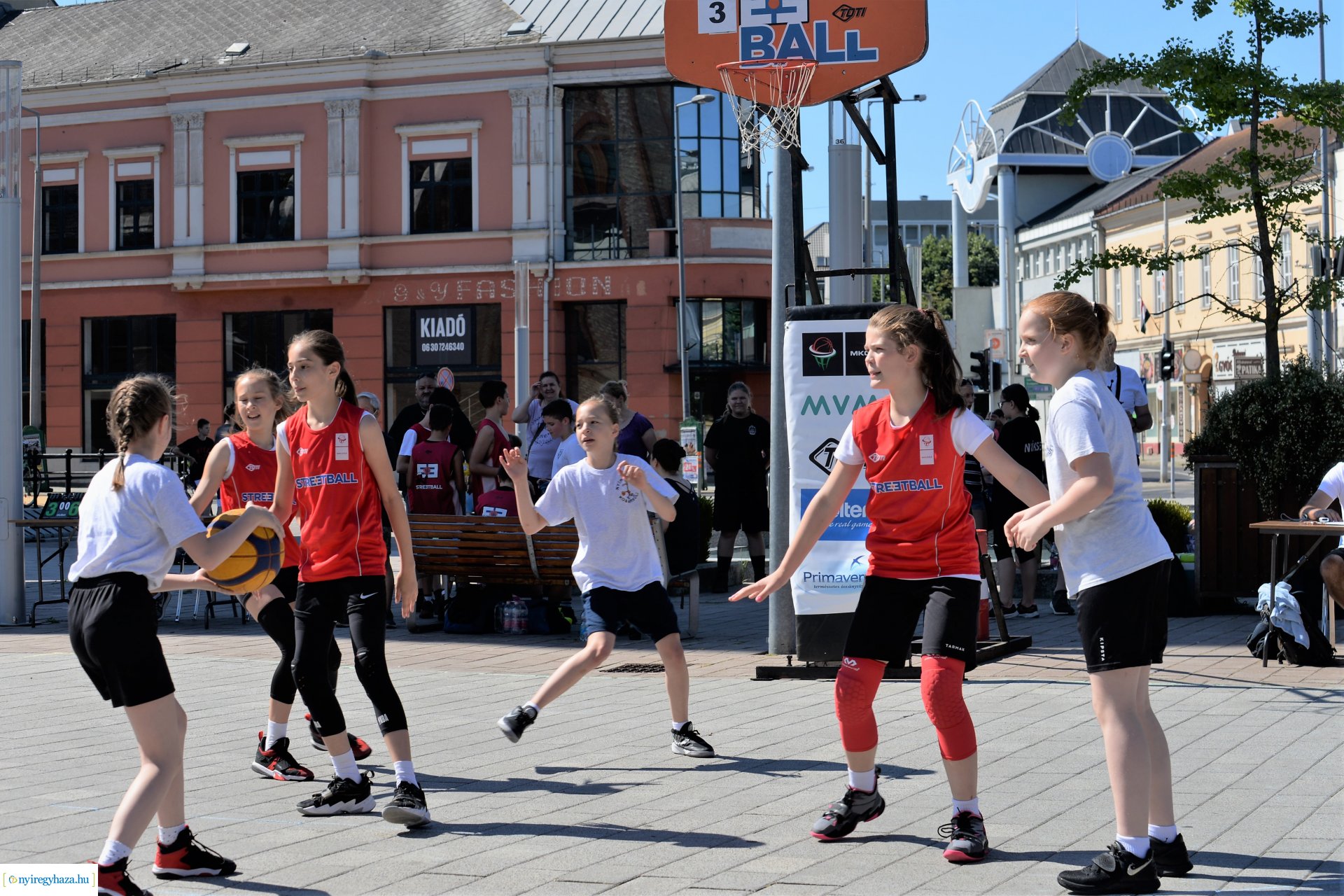 Streetball a Kossuth téren