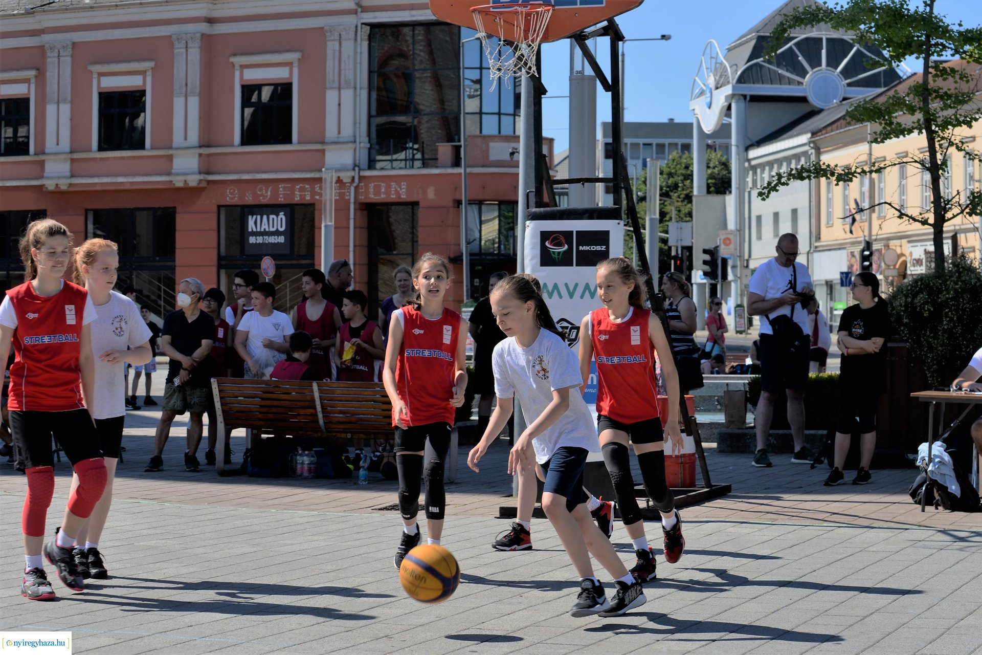 Streetball a Kossuth téren