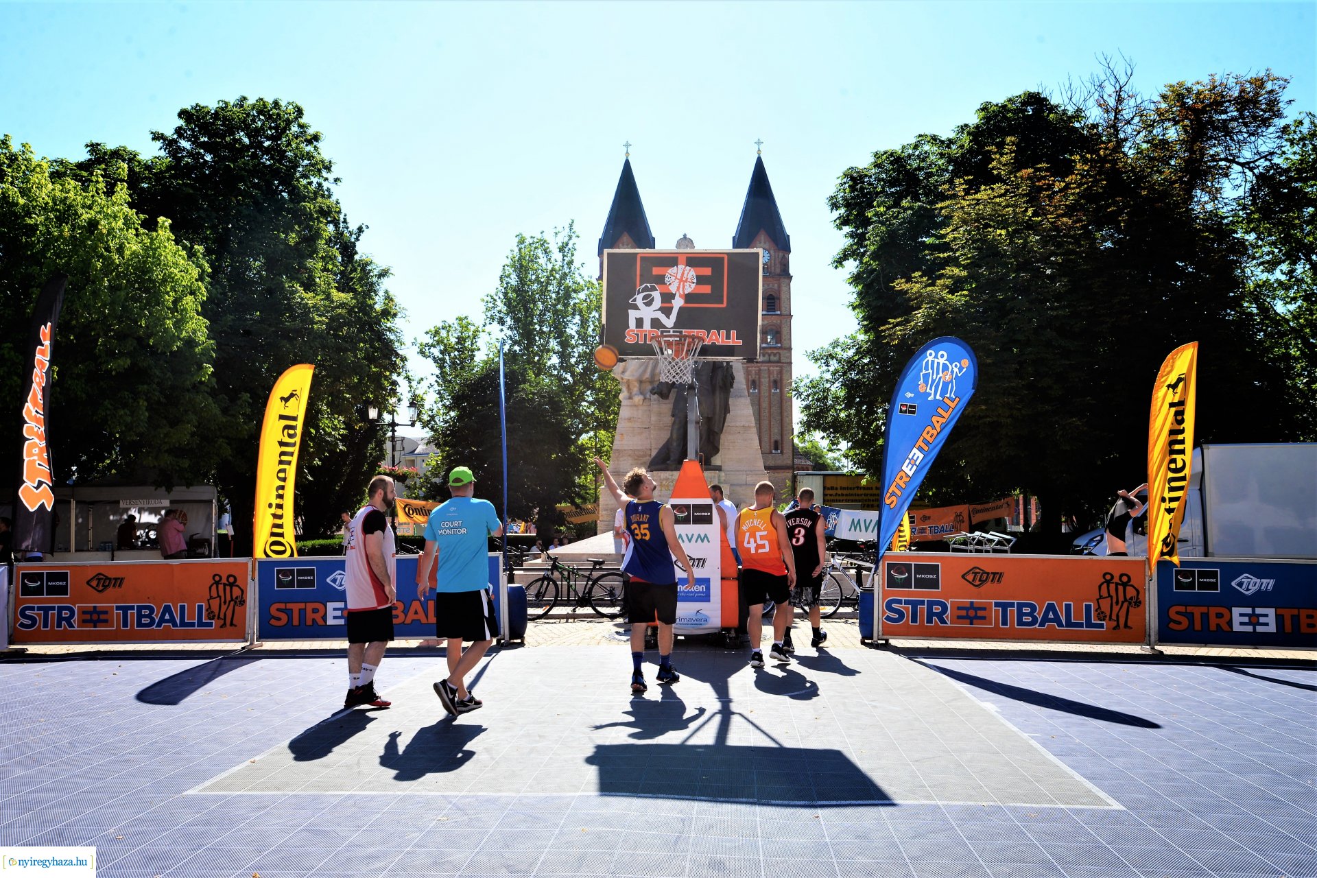 Streetball a Kossuth téren