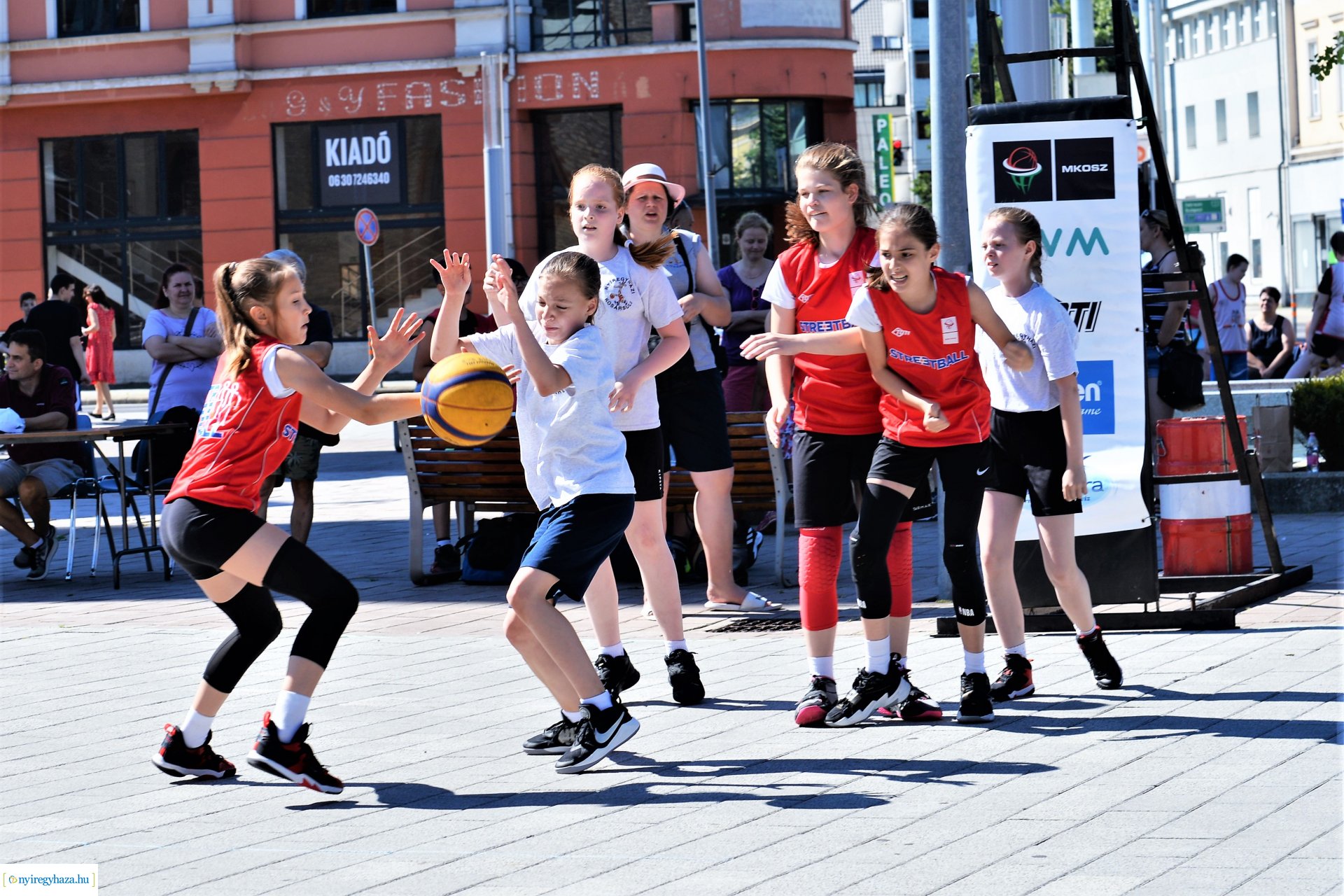 Streetball a Kossuth téren