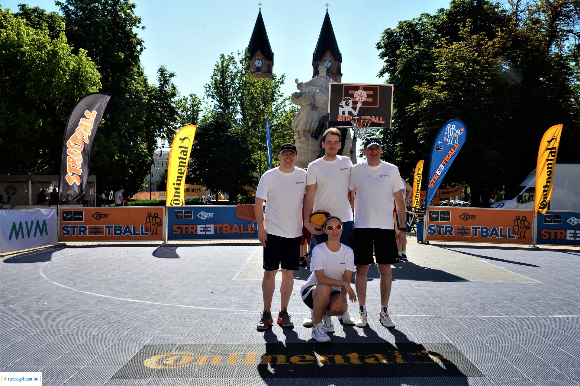 Streetball a Kossuth téren