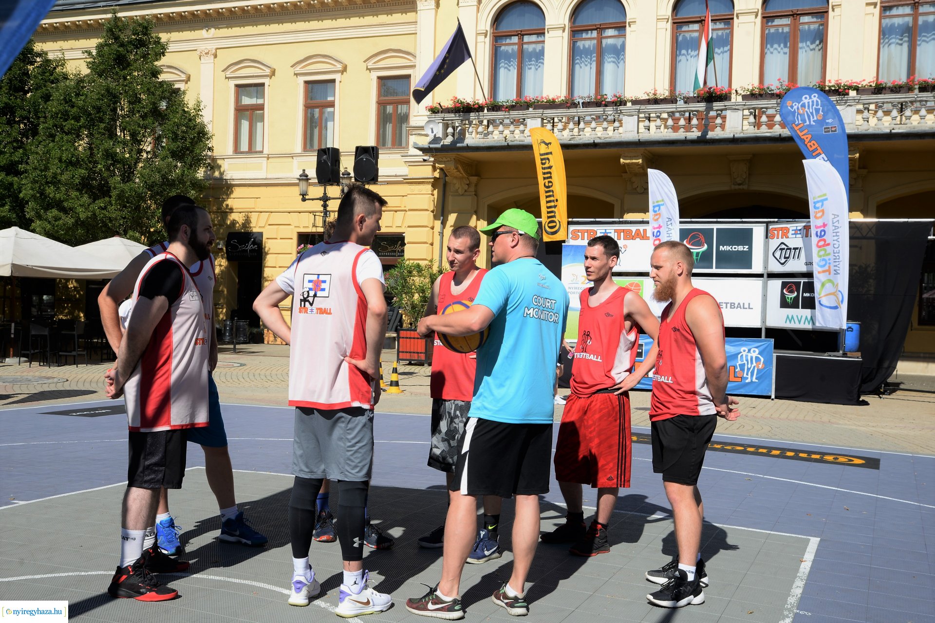 Streetball a Kossuth téren