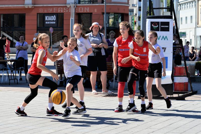 Streetball a Kossuth téren