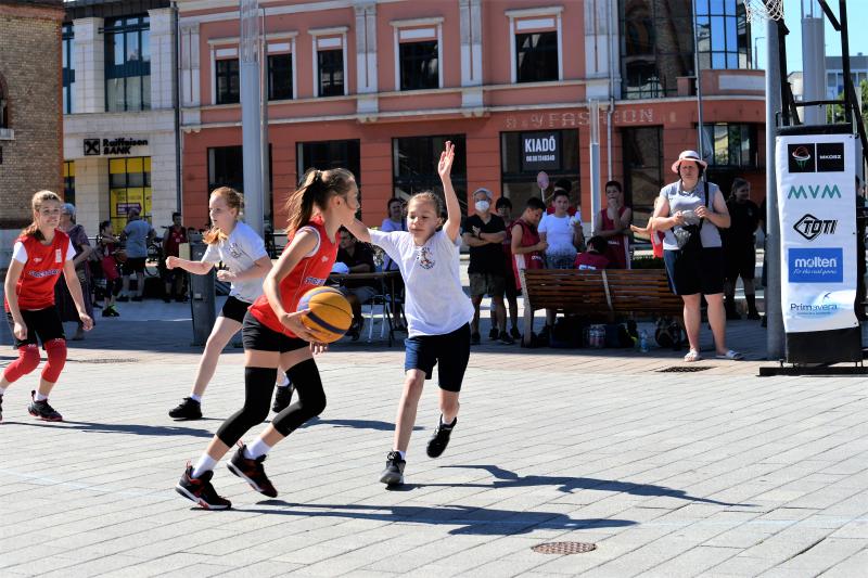 Streetball a Kossuth téren