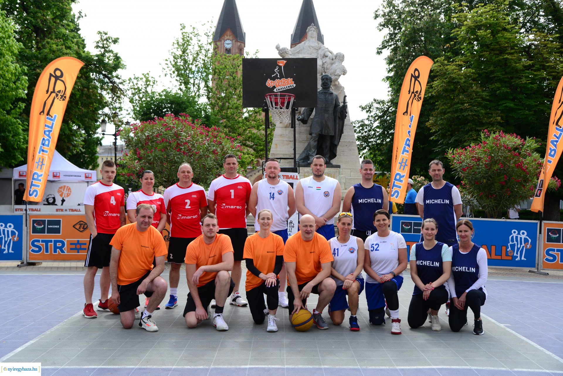 Streetball fesztivál a Kossuth téren 2022. tavasz