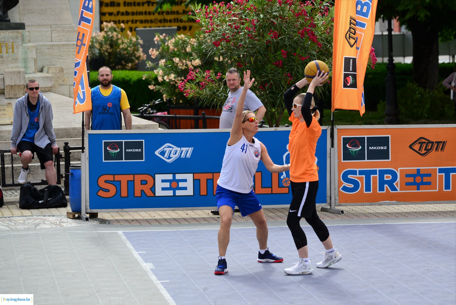 Streetball fesztivál a Kossuth téren 2022. tavasz
