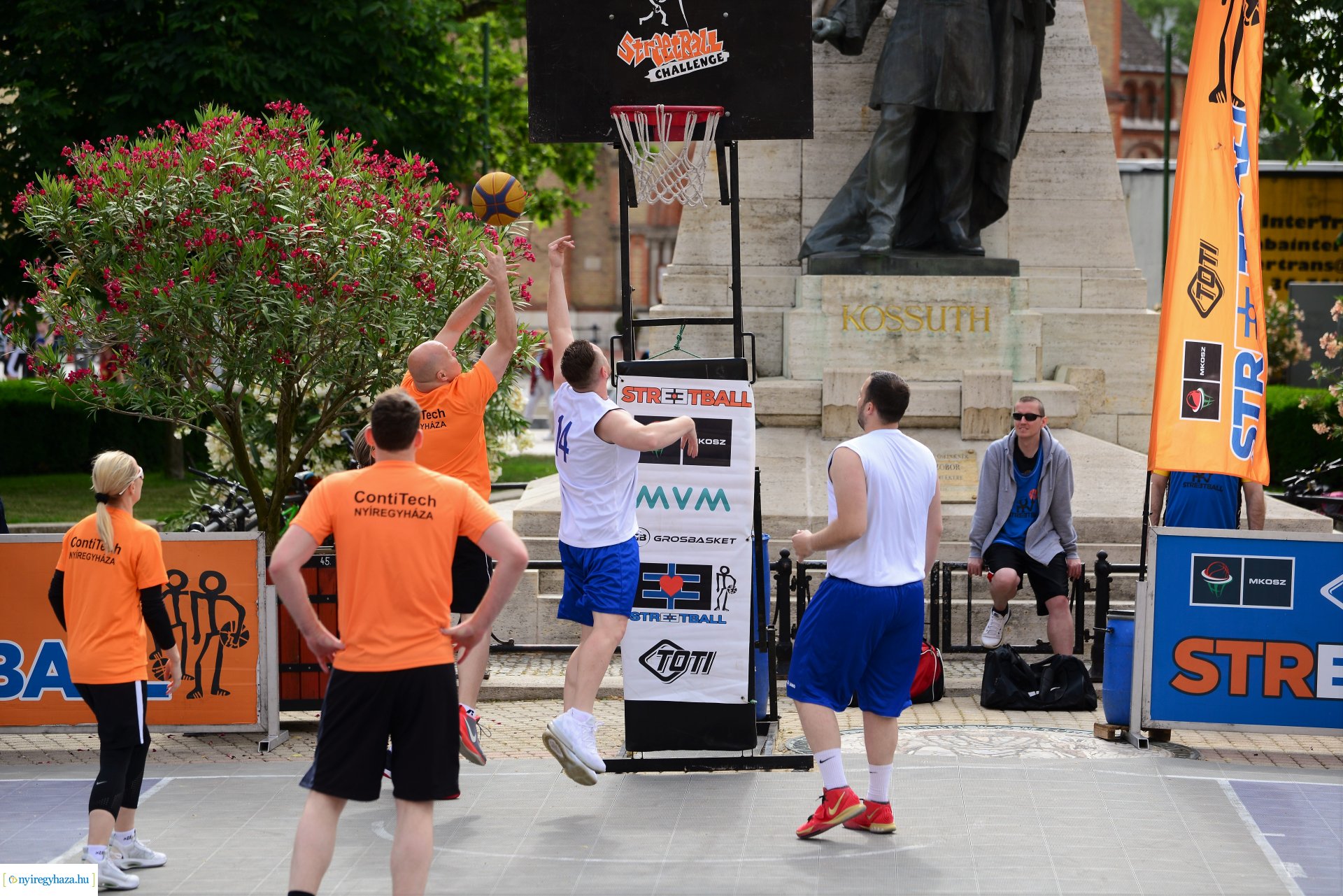 Streetball fesztivál a Kossuth téren 2022. tavasz