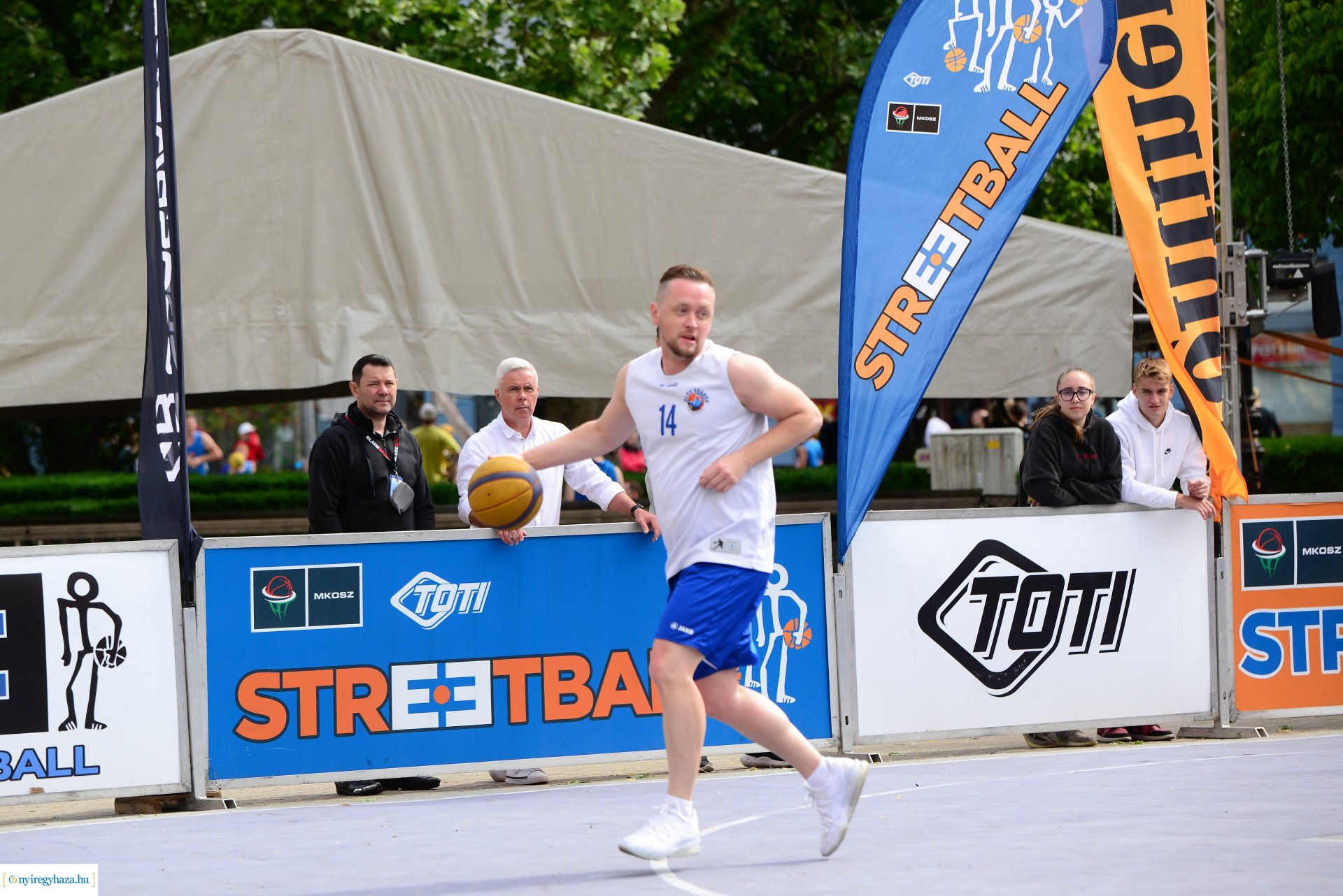 Streetball fesztivál a Kossuth téren 2022. tavasz