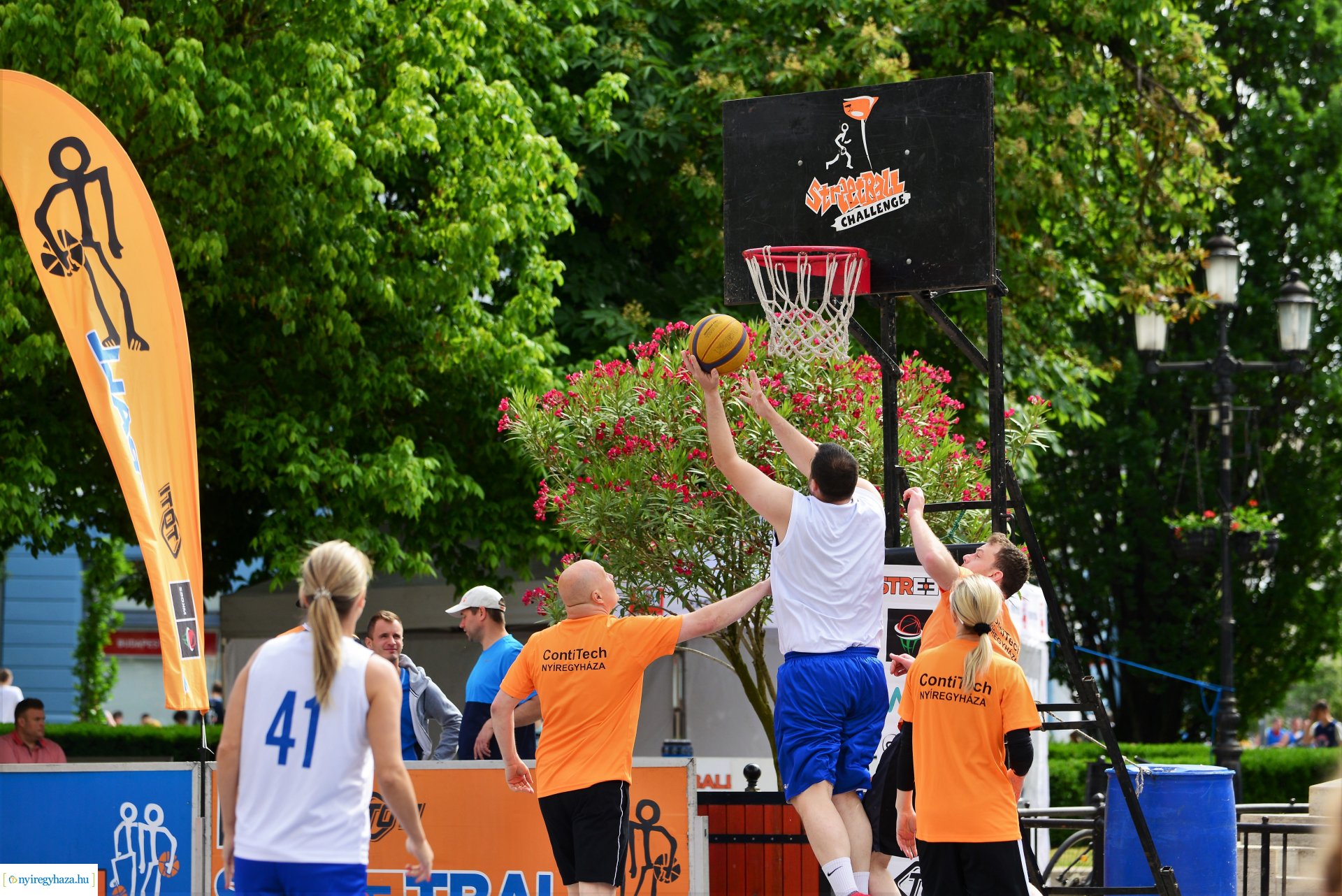 Streetball fesztivál a Kossuth téren 2022. tavasz