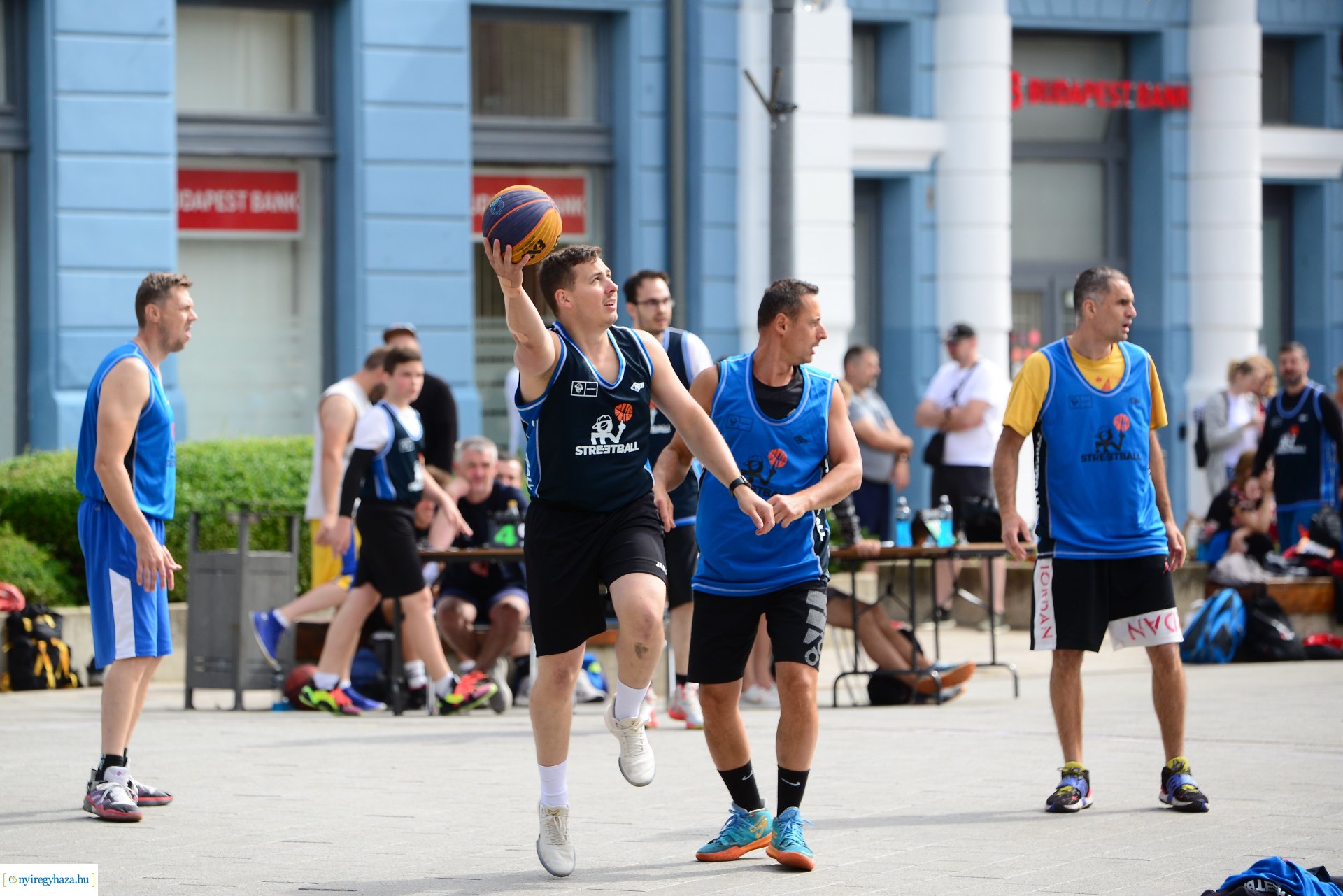 Streetball fesztivál a Kossuth téren 2022. tavasz